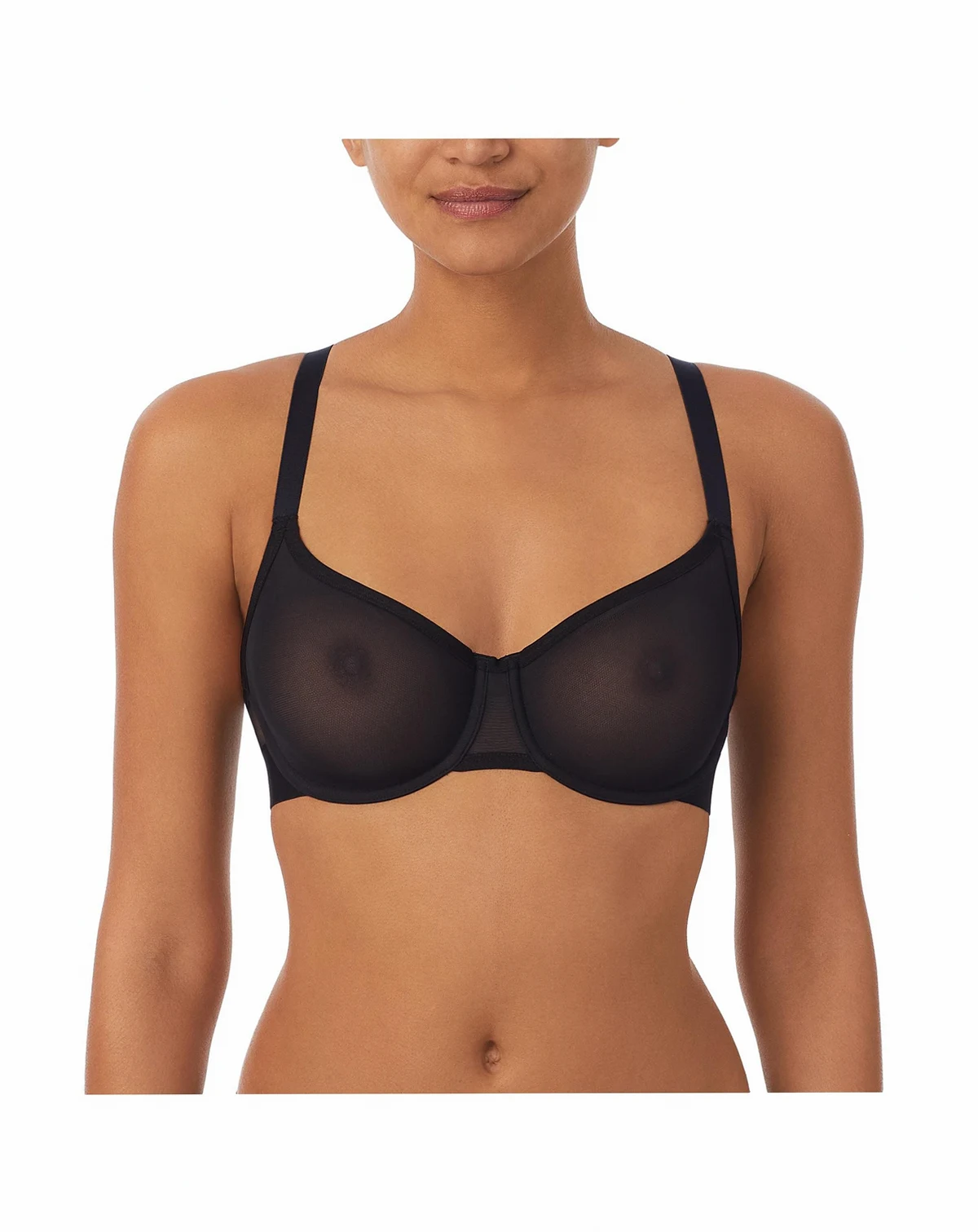 Women's Sheers Unlined Demi Bra, DK4085