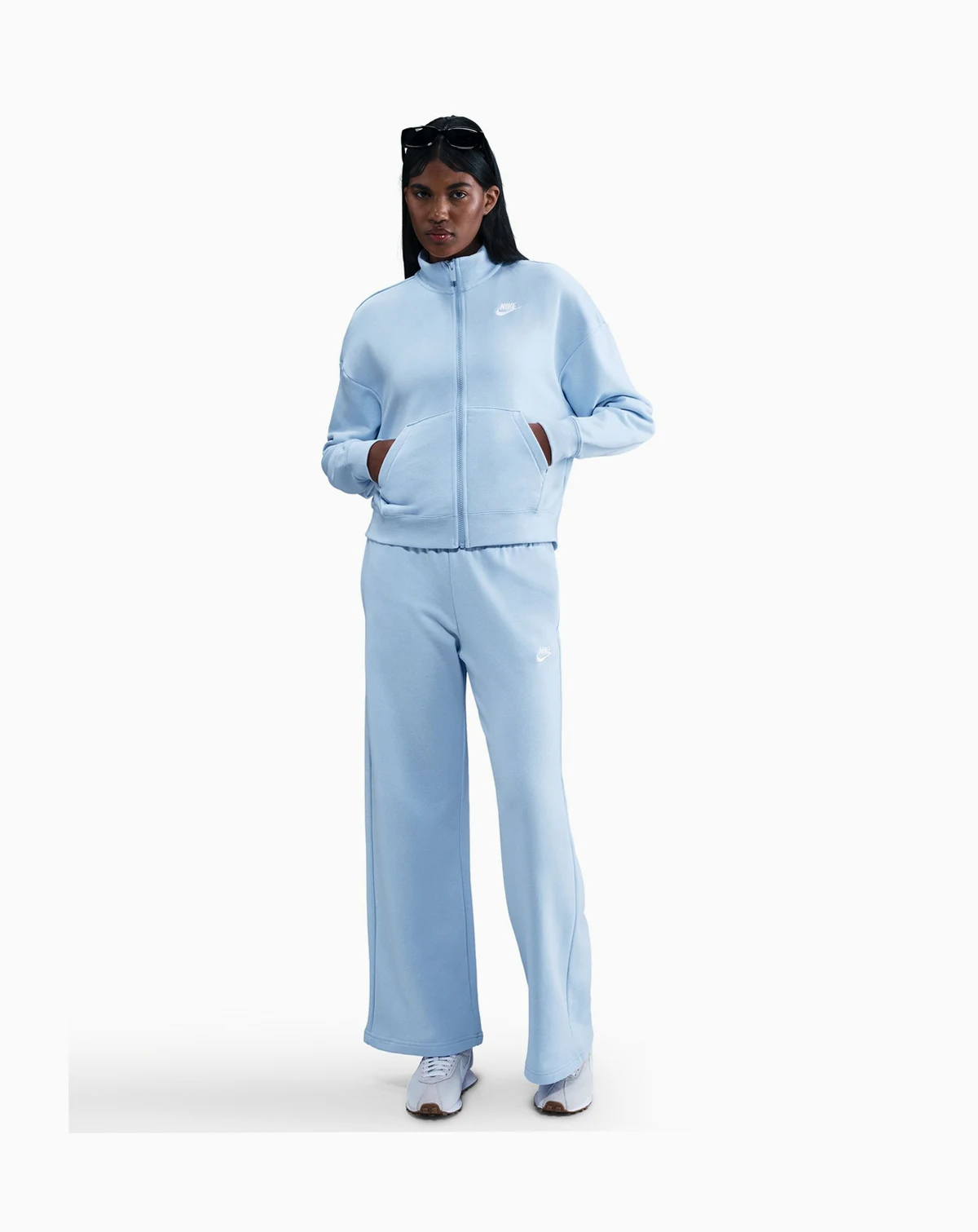 Women's Club Fleece Loose Track Jacket