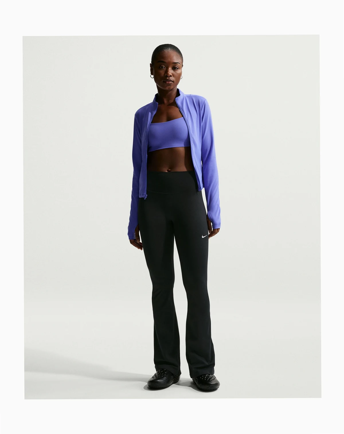 Women's High-Waisted Flared Leggings
