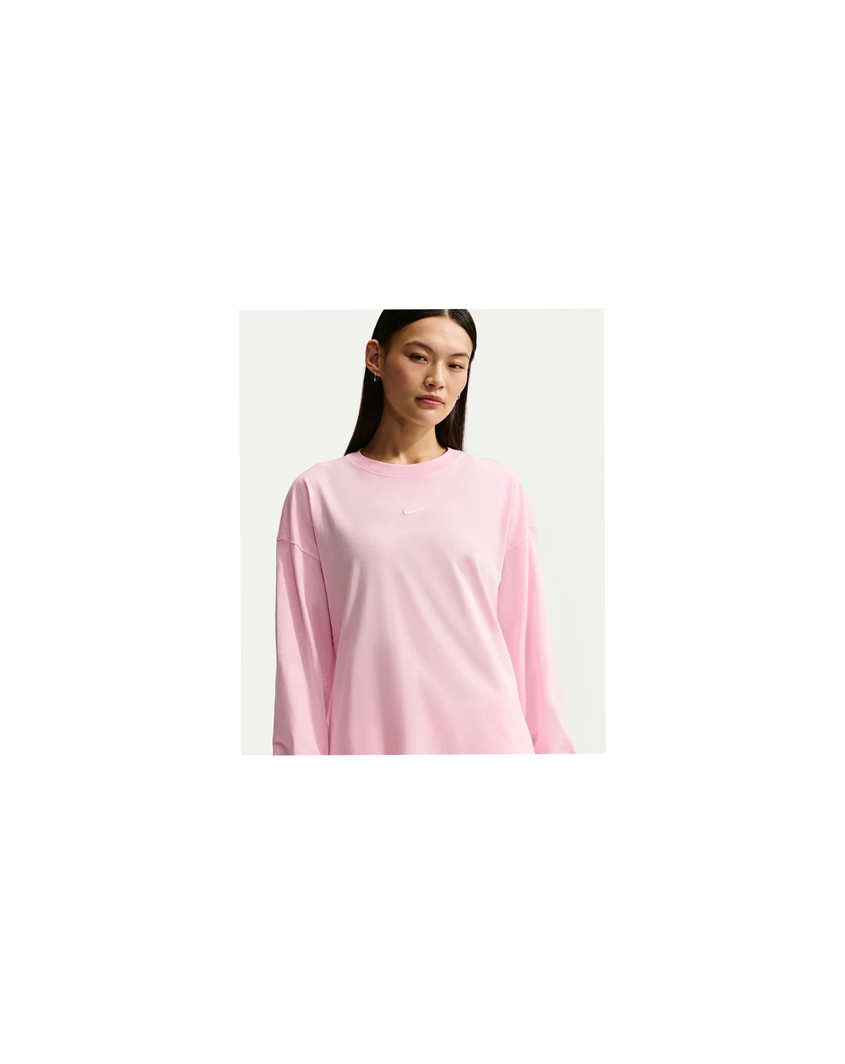 Women's Sportswear Oversized Long-Sleeve T-Shirt