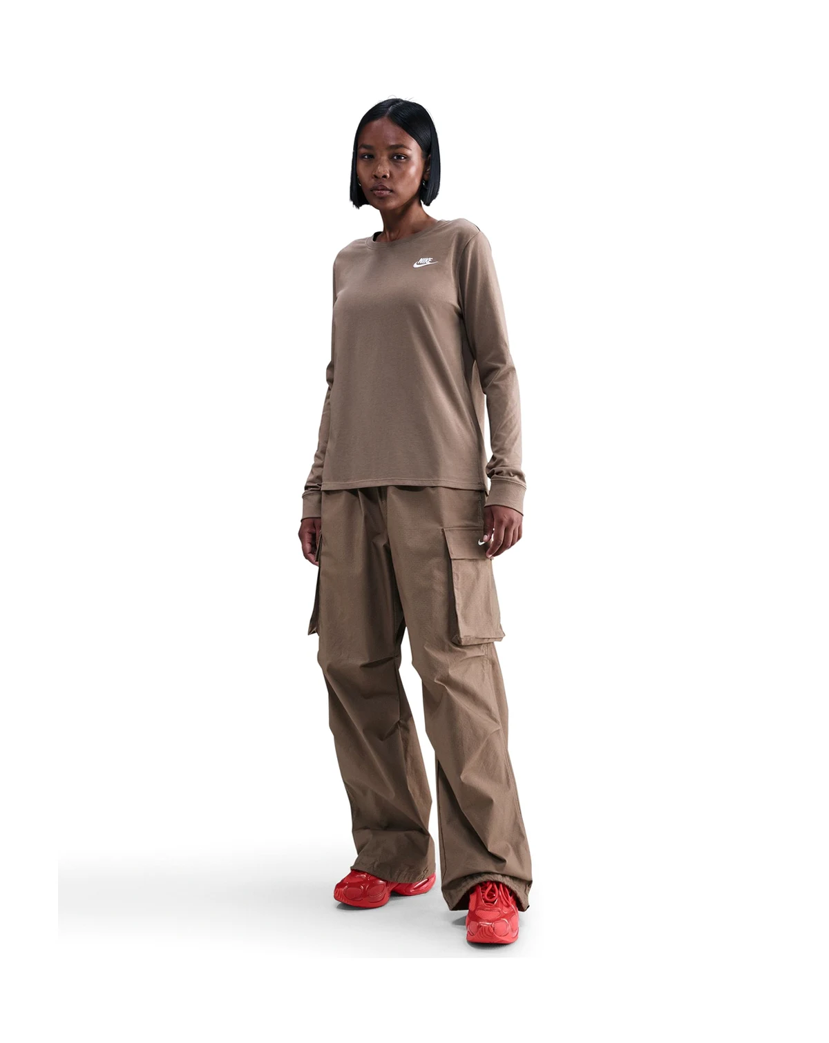 Sportswear Club Women's Cotton Long-Sleeve T-Shirt