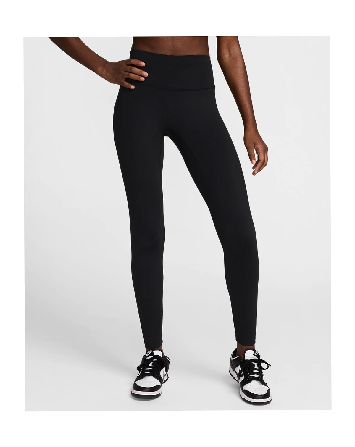 Women's Seamless Front High Waisted Leggings