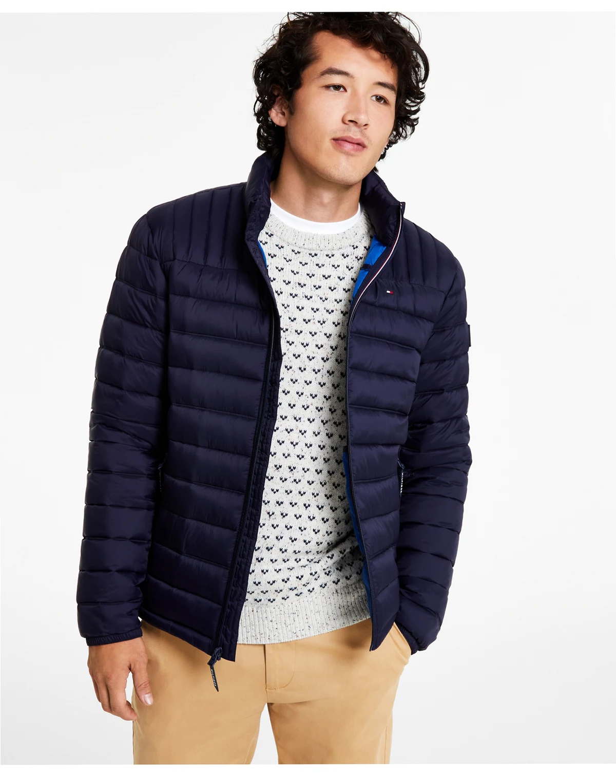 Men's Packable Quilted Puffer Jacket