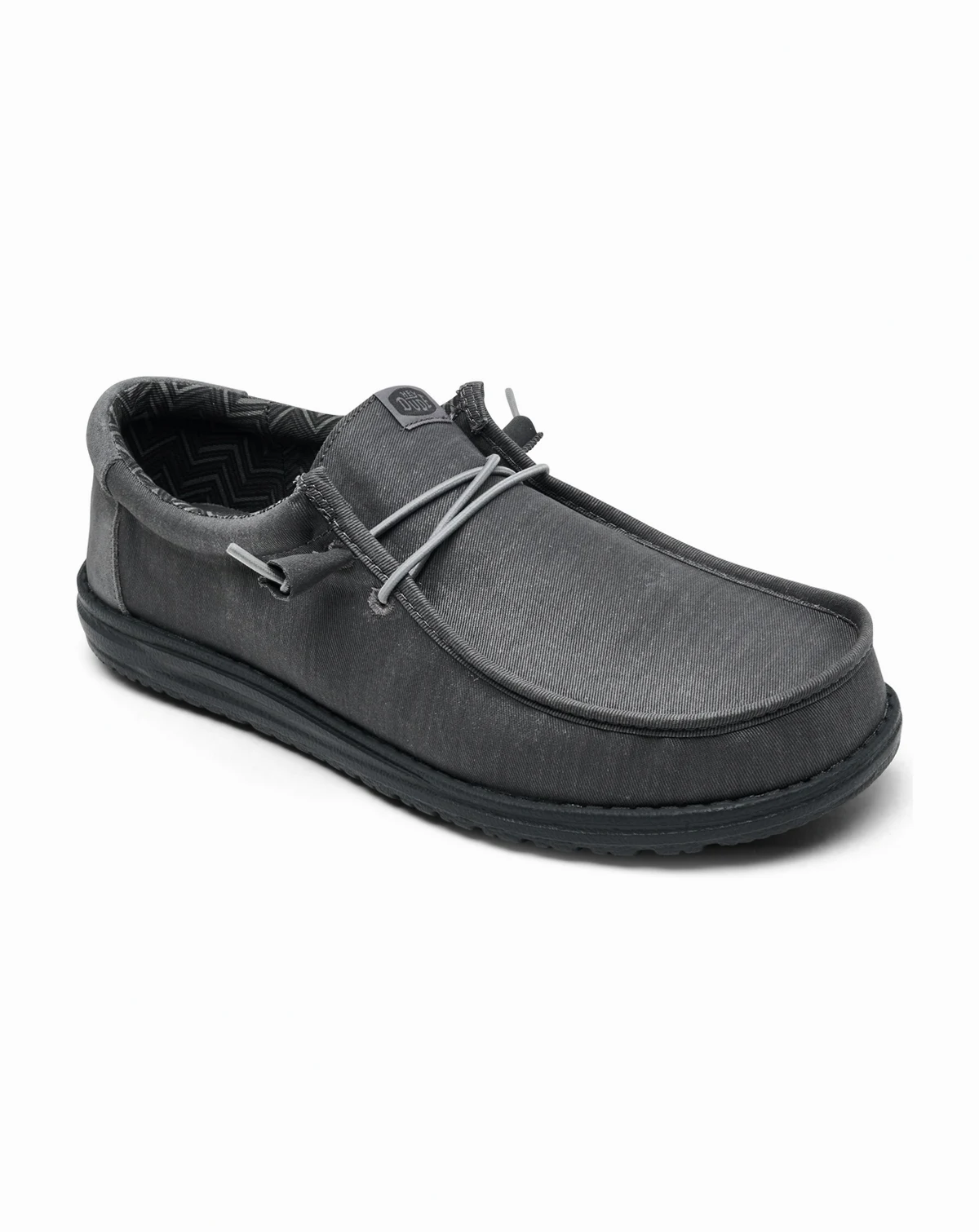 Men's Wally Stretch Canvas Slip-On Casual Moccasin Sneakers from Finish Line