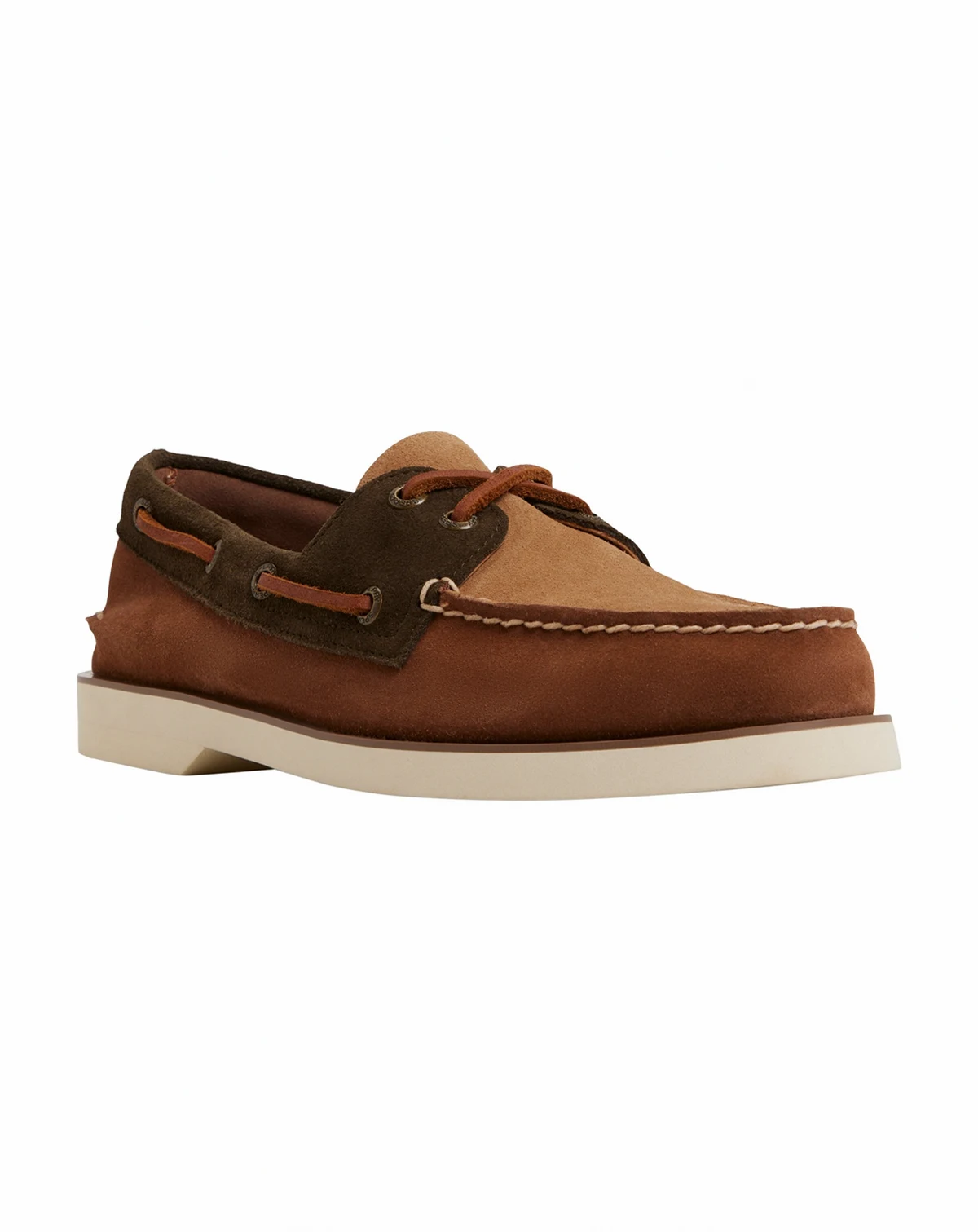 Men's Round-Toe Boat Shoes
