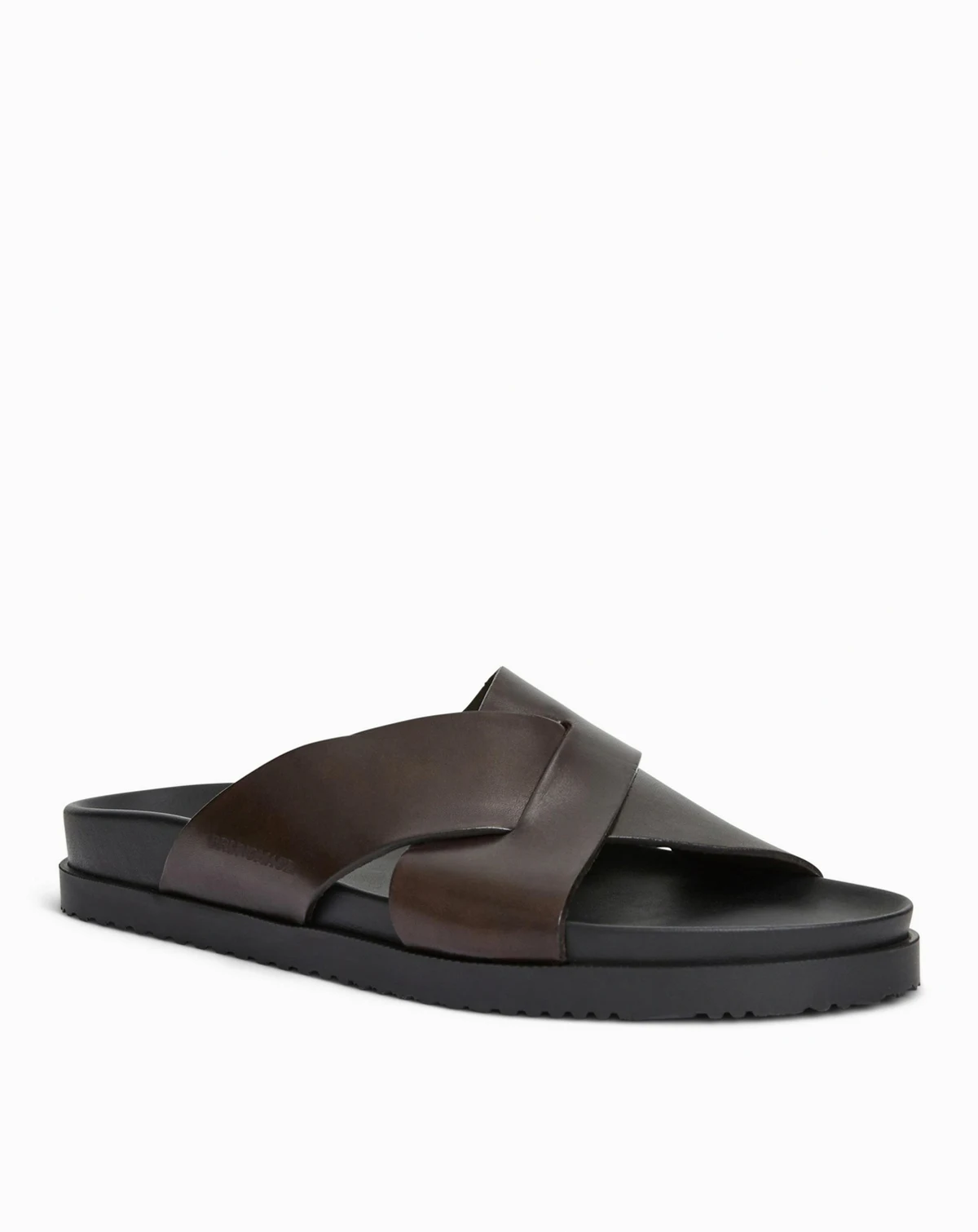 Men's Bologna Leather Crisscross Sandals