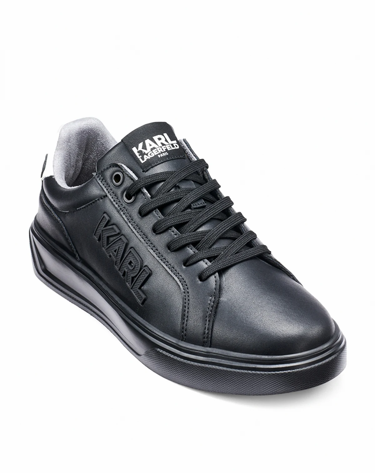 Men's Leather Side Karl Sneaker