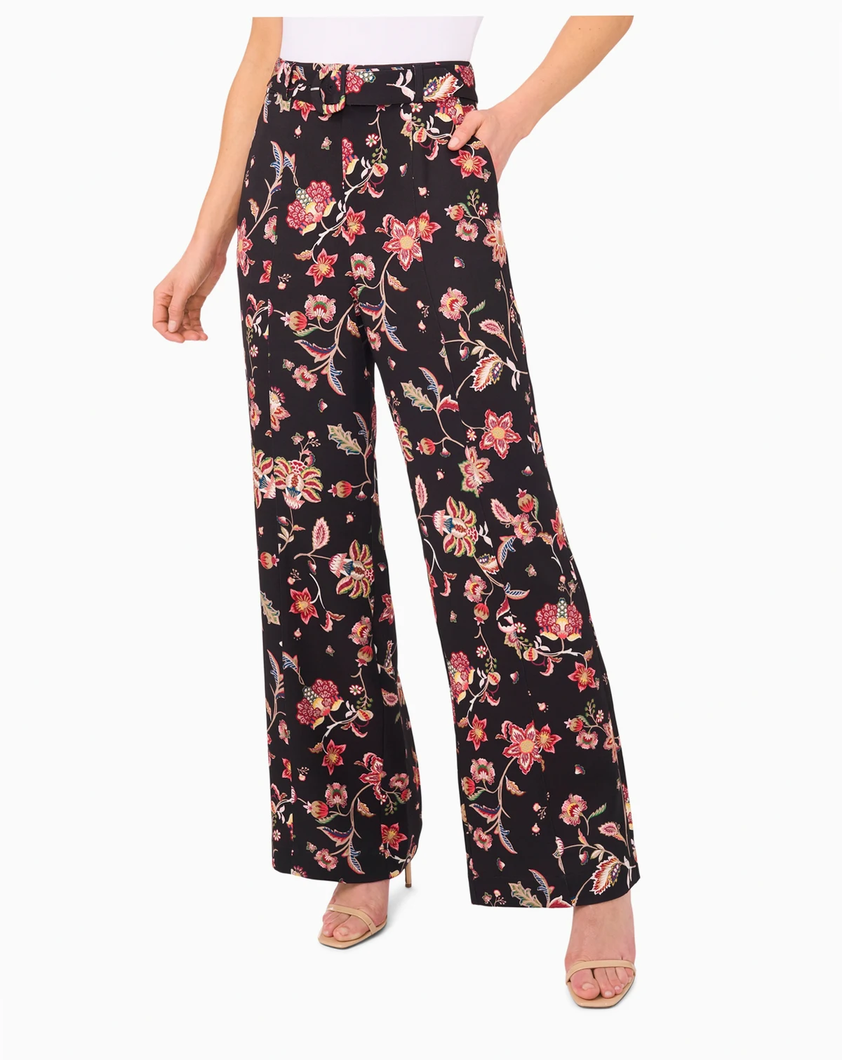 Women's Straight Leg High Rise Pants