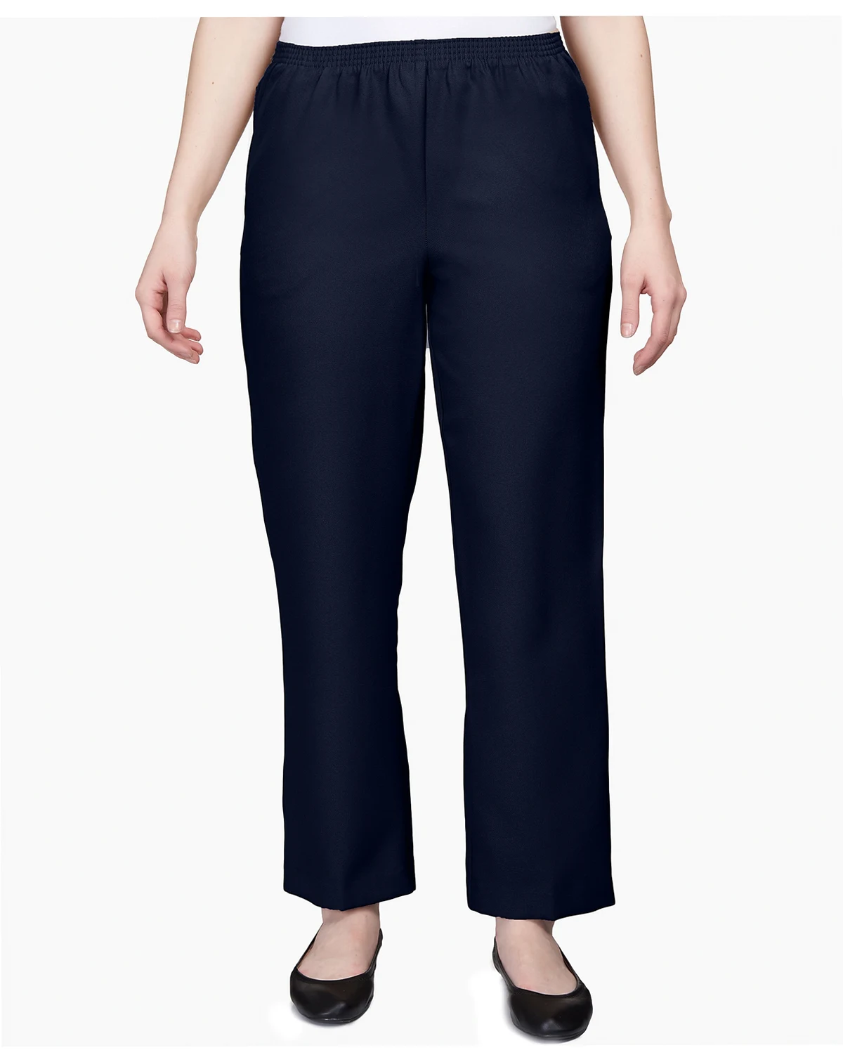 Classics Pull-On Straight-Leg Pants
