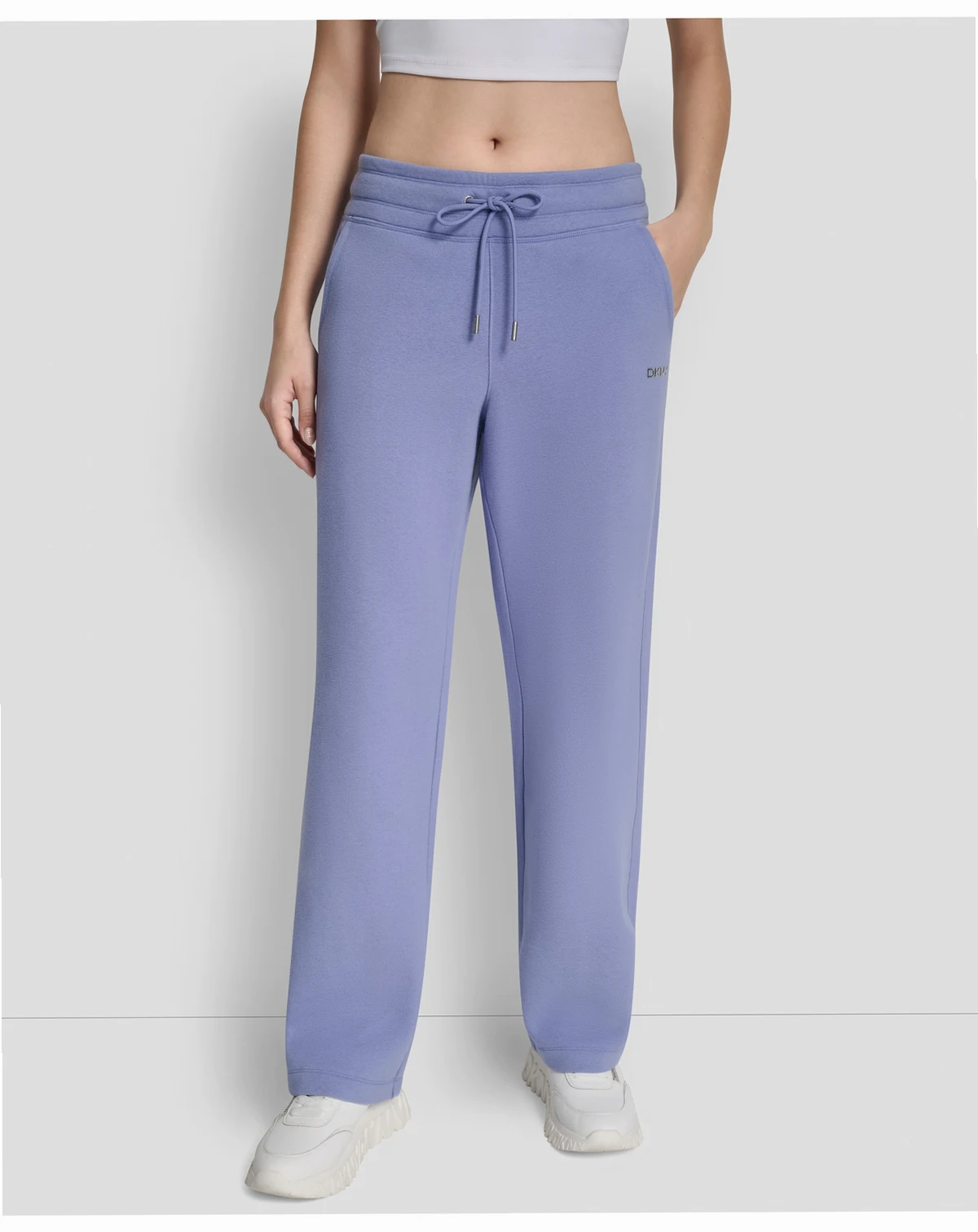 Women's Metallic Bubble Open Leg Pull-On Pants
