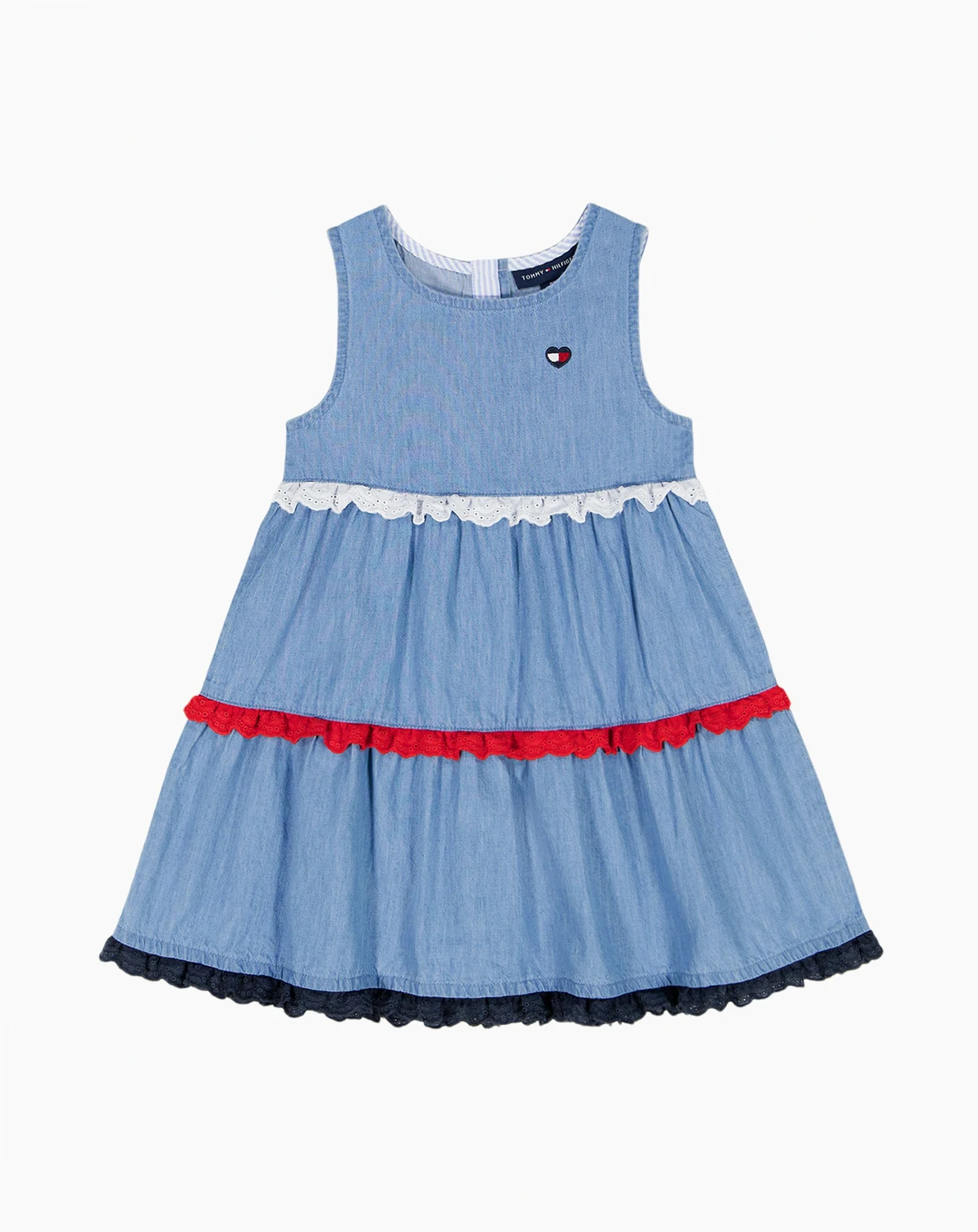 Girls' Toddler 2T-4T Denim A-Line Dress