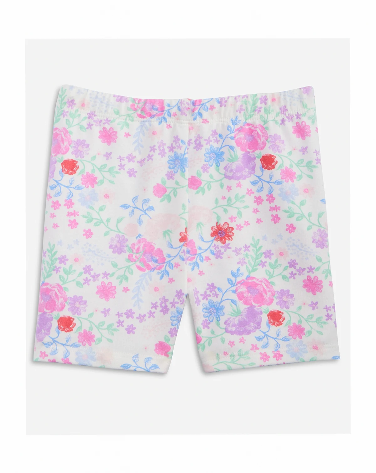 Toddler Girls' 2T-4T Mix and Match Country Floral Printed Biker Shorts, Macy's Exclusive