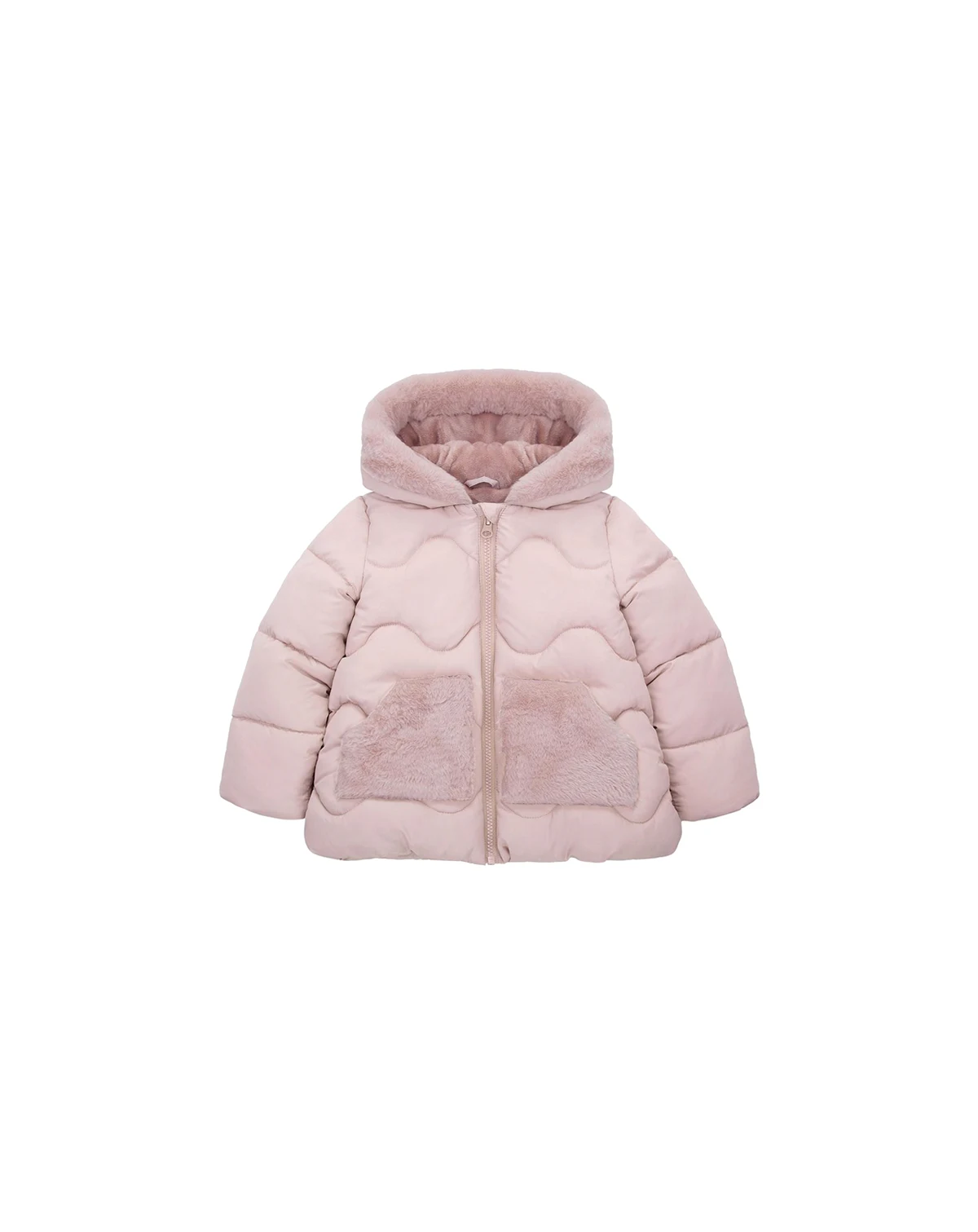 Toddler Girls Soft Lined Puffer Jacket 2T-5T