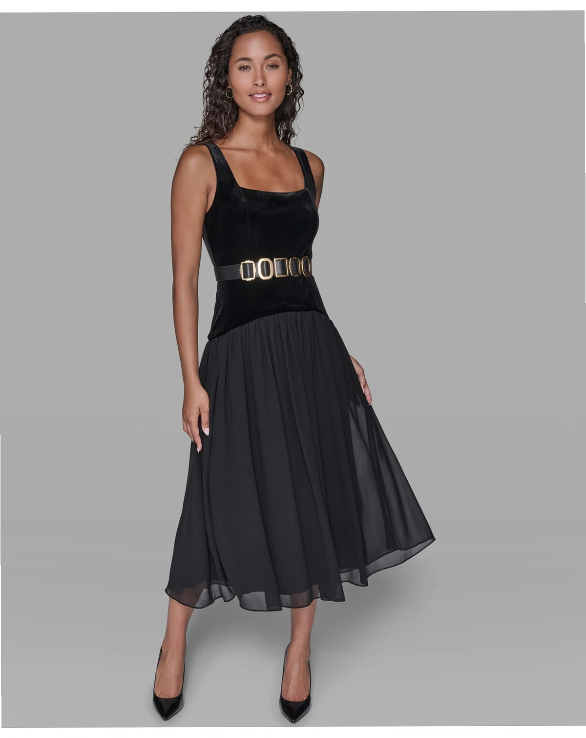Women's Square Neck Dress
