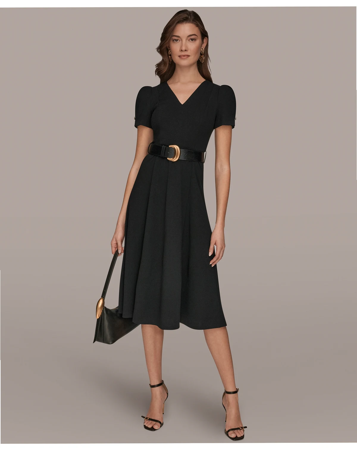 Women's A-Line Midi Dress