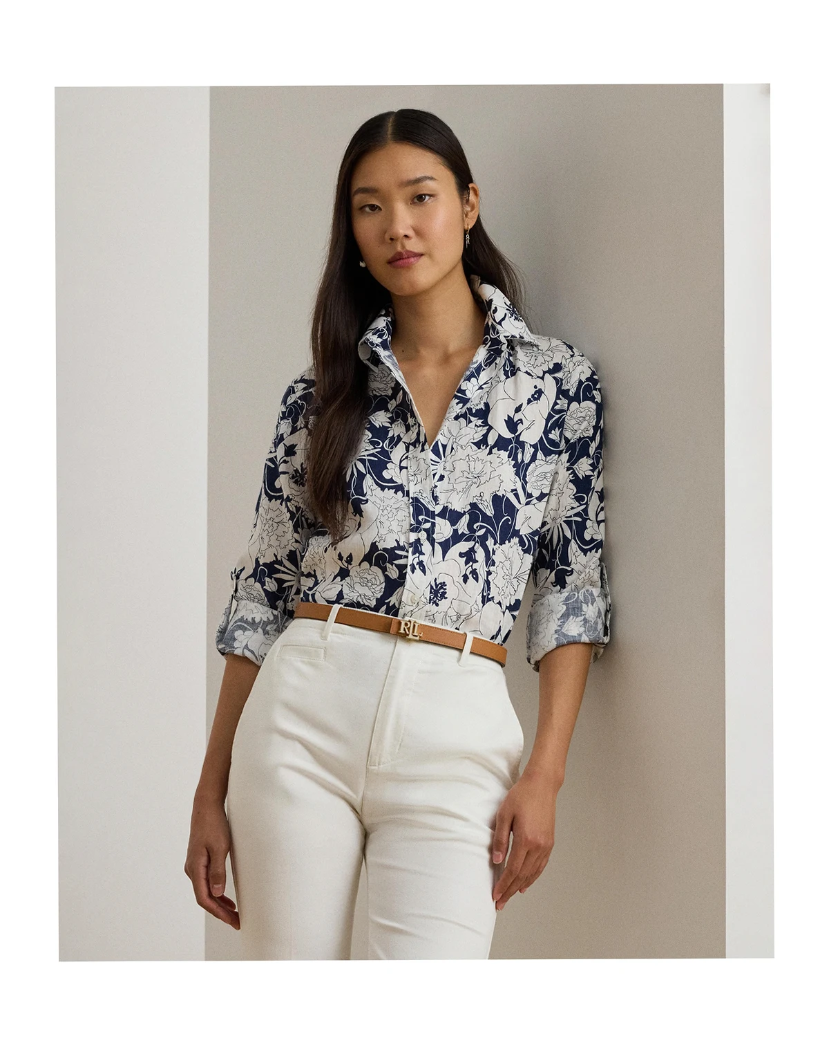 Women's Relaxed Fit Floral Shirt