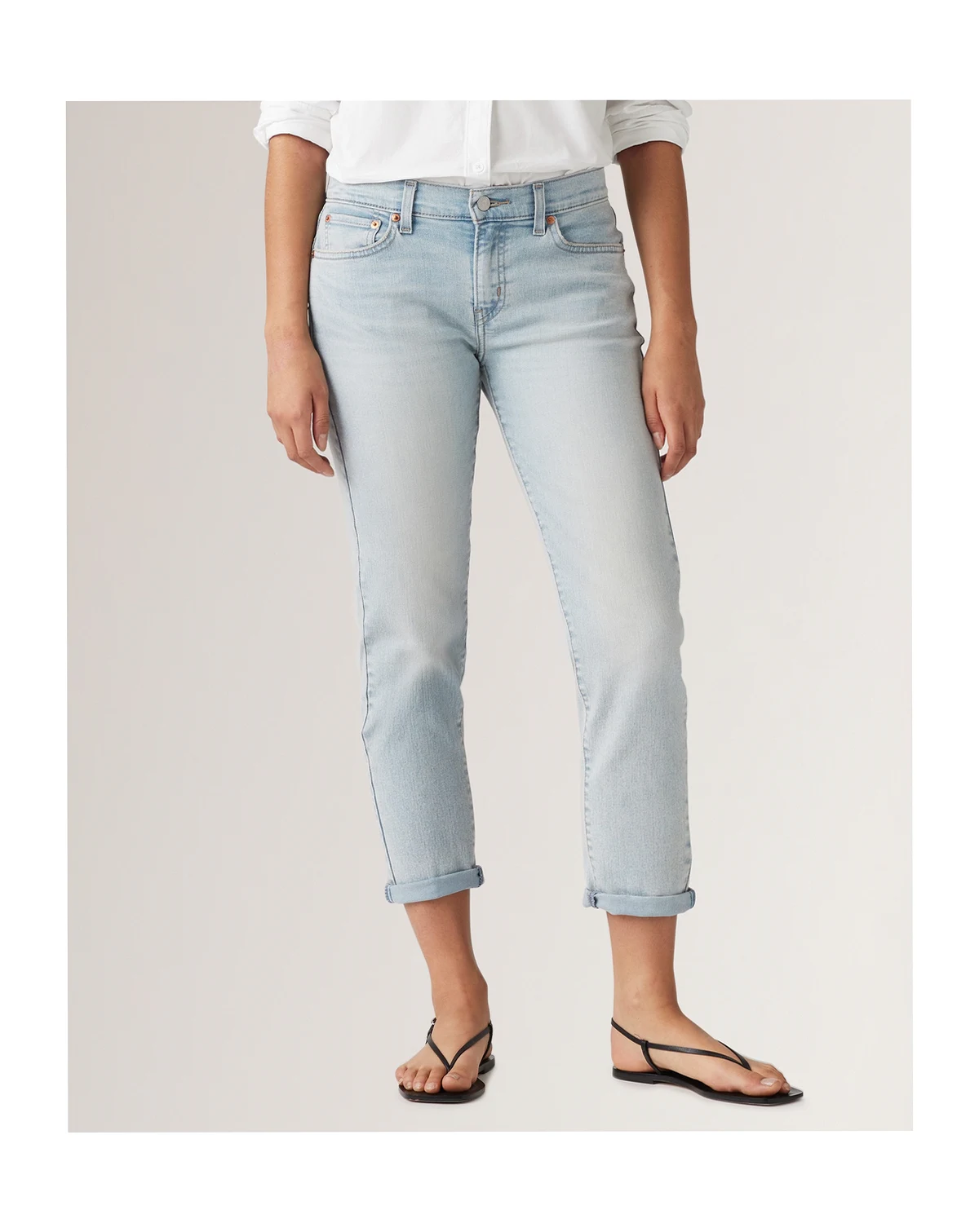Women's Relaxed Boyfriend Tapered-Leg Jeans