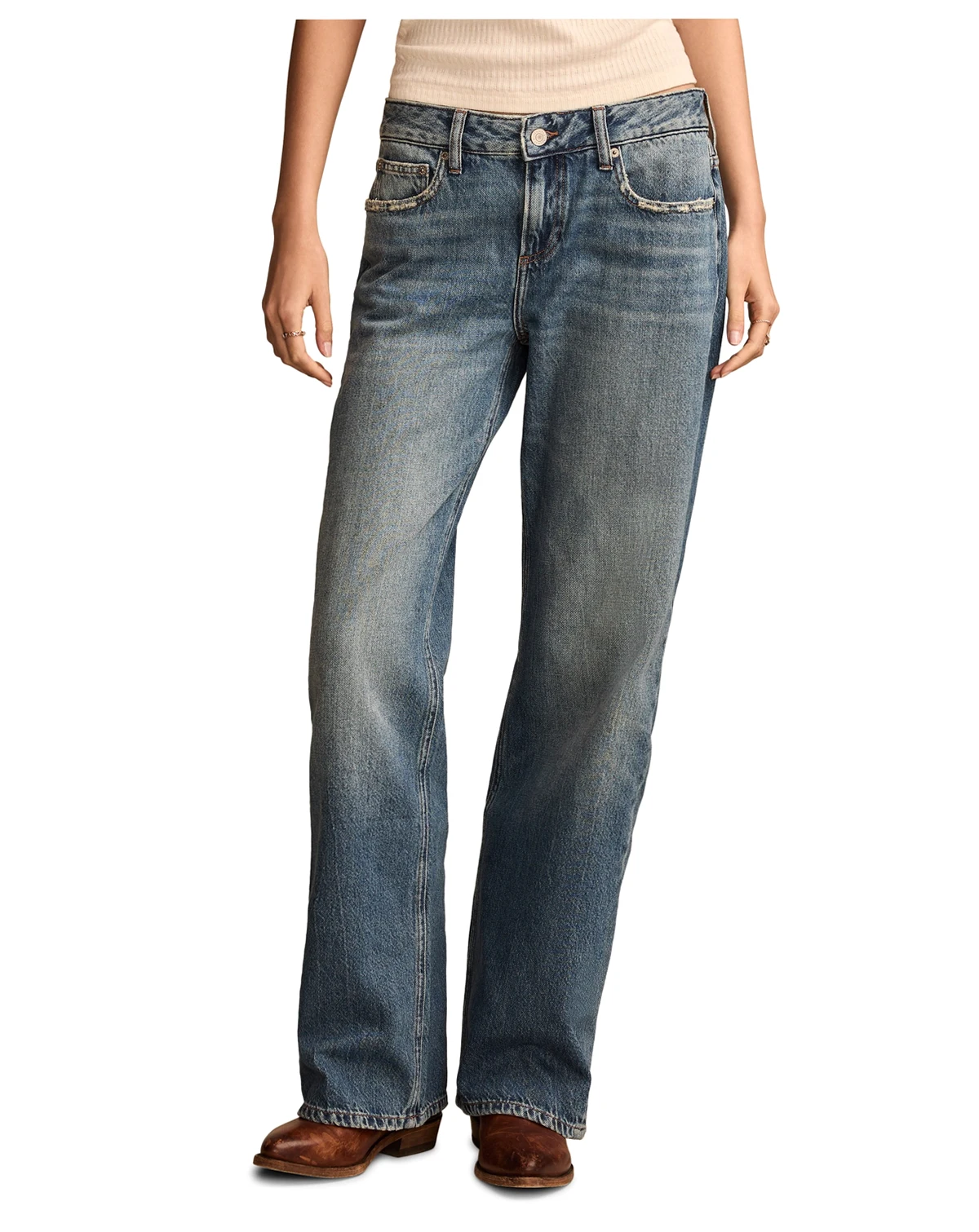 Women's Baggy Wide Leg Jeans