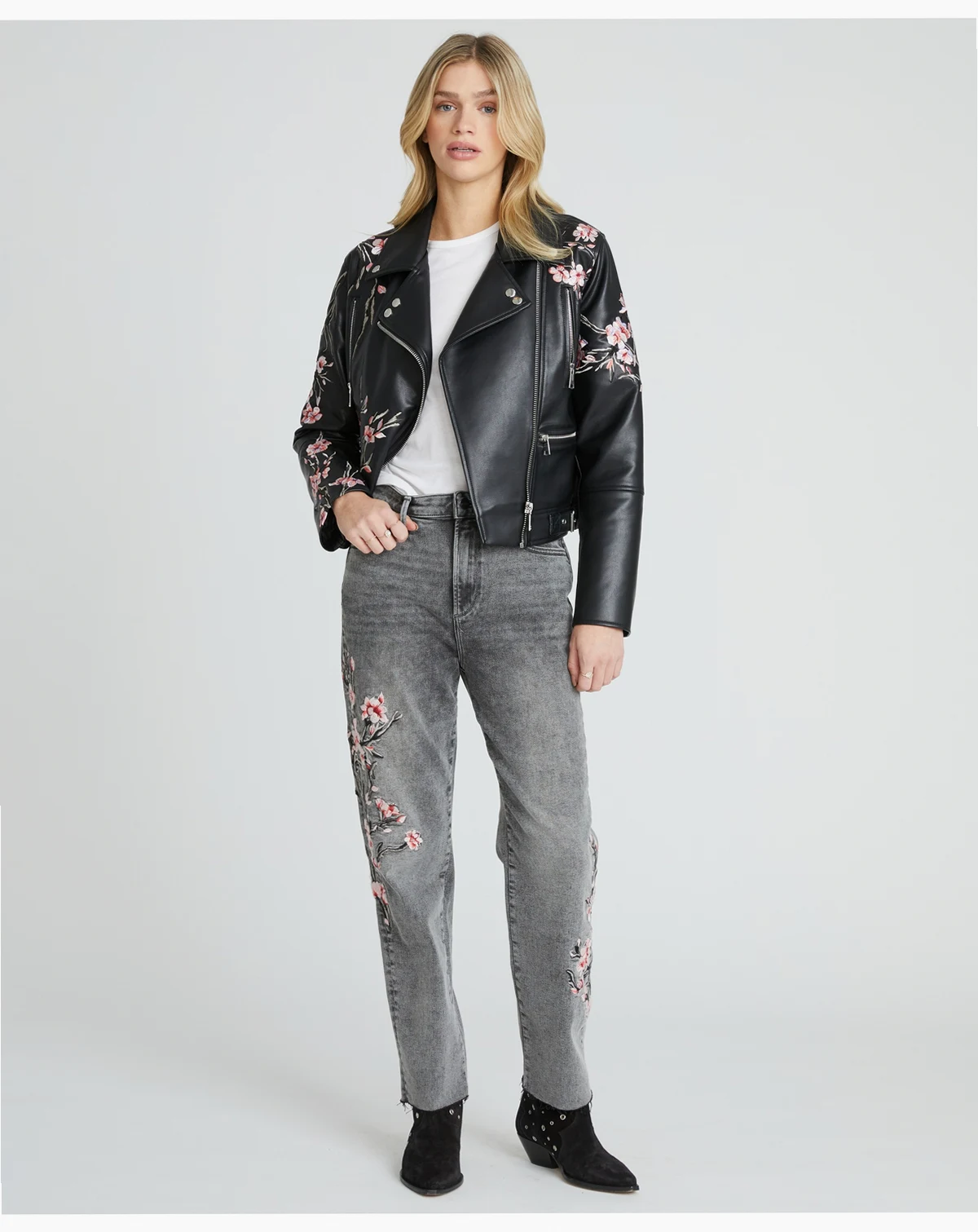Women's High-Rise Straight-Leg Jeans