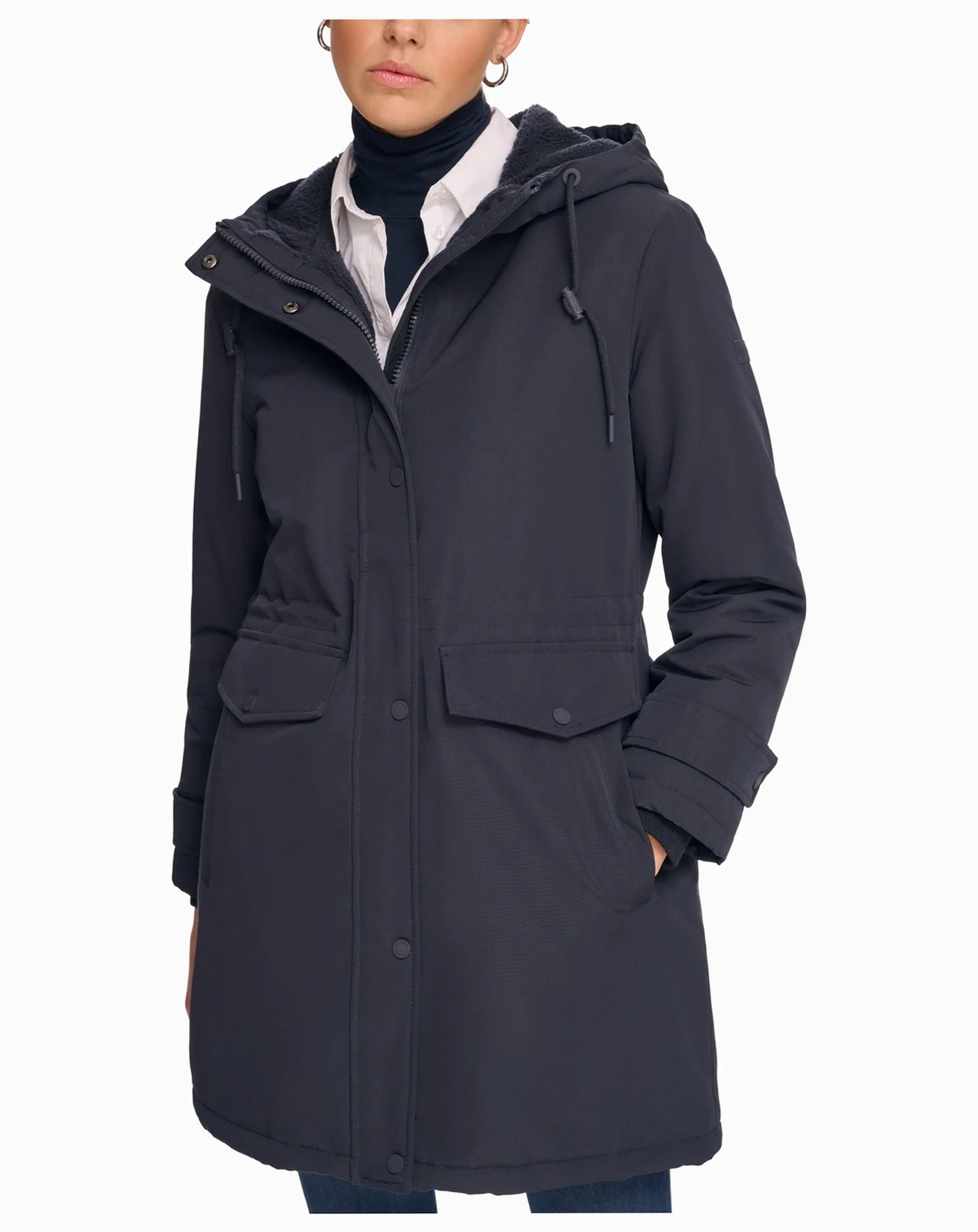 Women's Hooded Anorak Coat