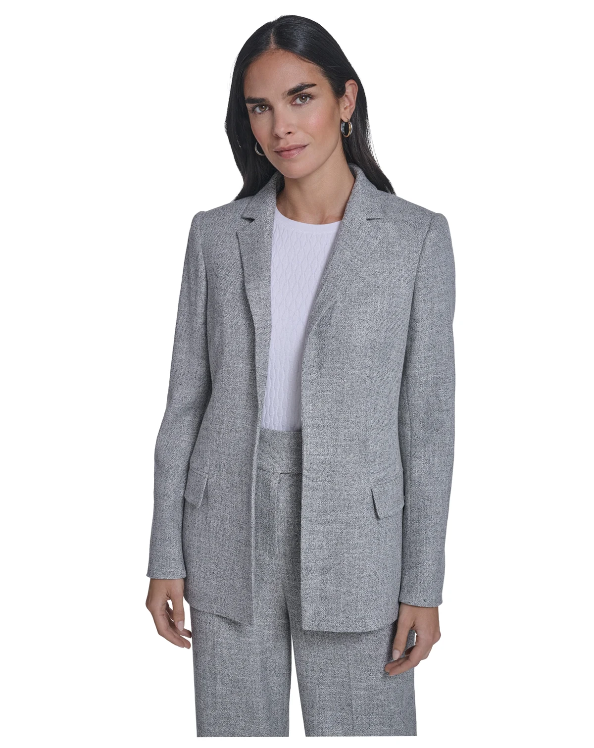 Women's Novelty Open-Front Blazer