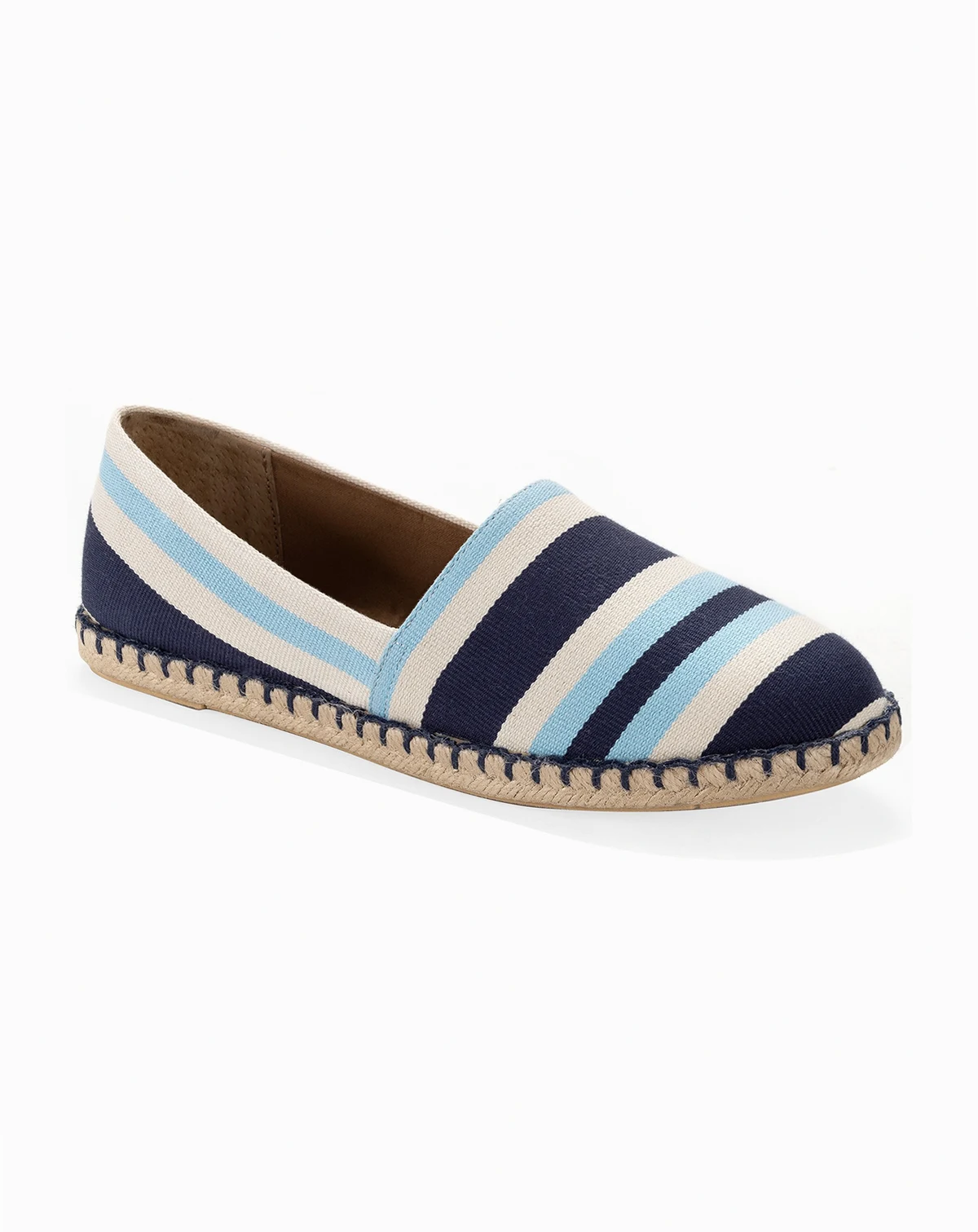 Women's Reevee Stitched-Trim Espadrille Flats, Created for Macy's