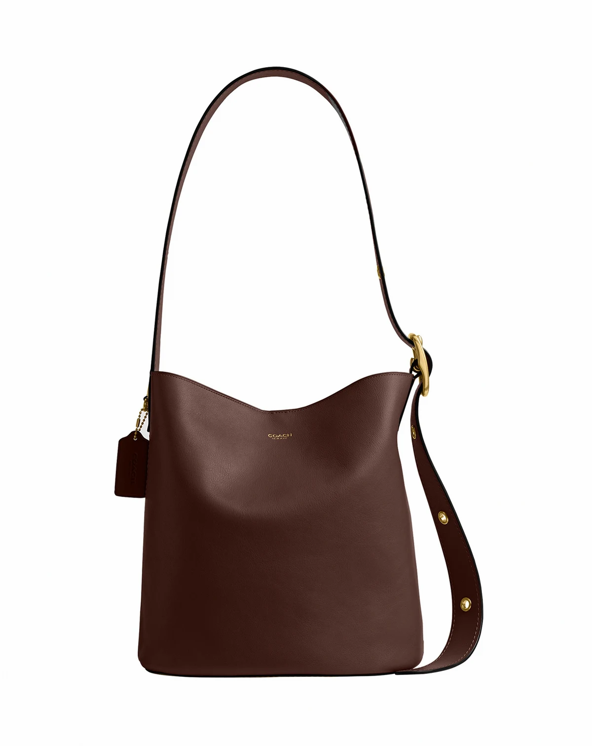 Bleecker Large Leather Bucket Bag