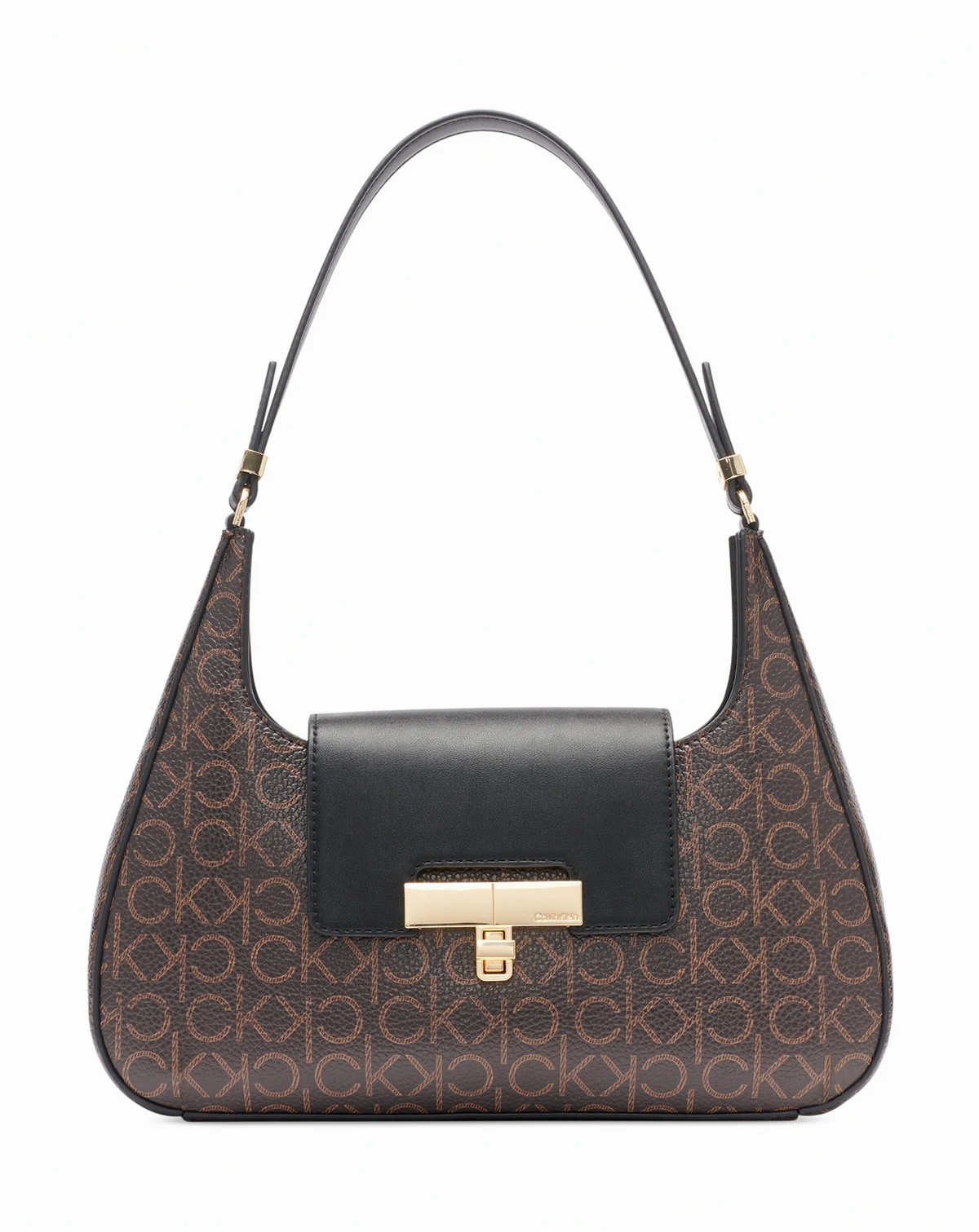 Becky Signature Turnlock Shoulder Bag