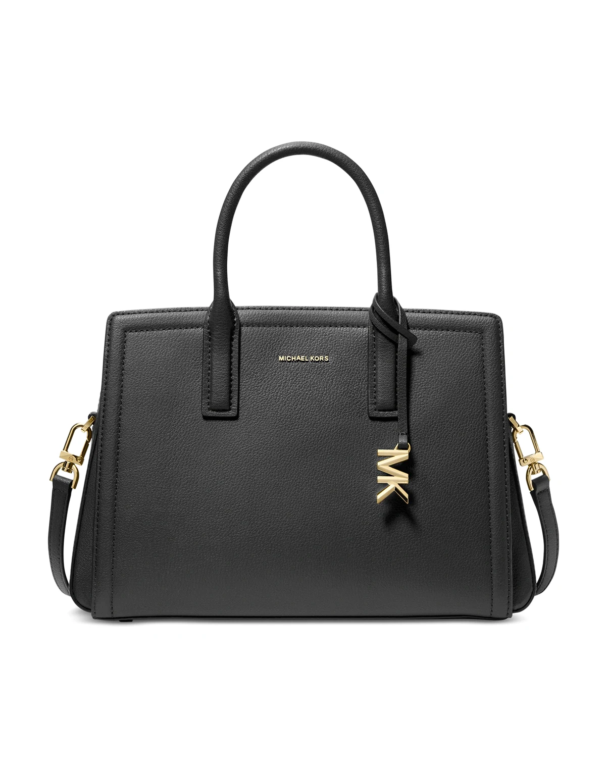 Laila Medium Leather Satchel Bag