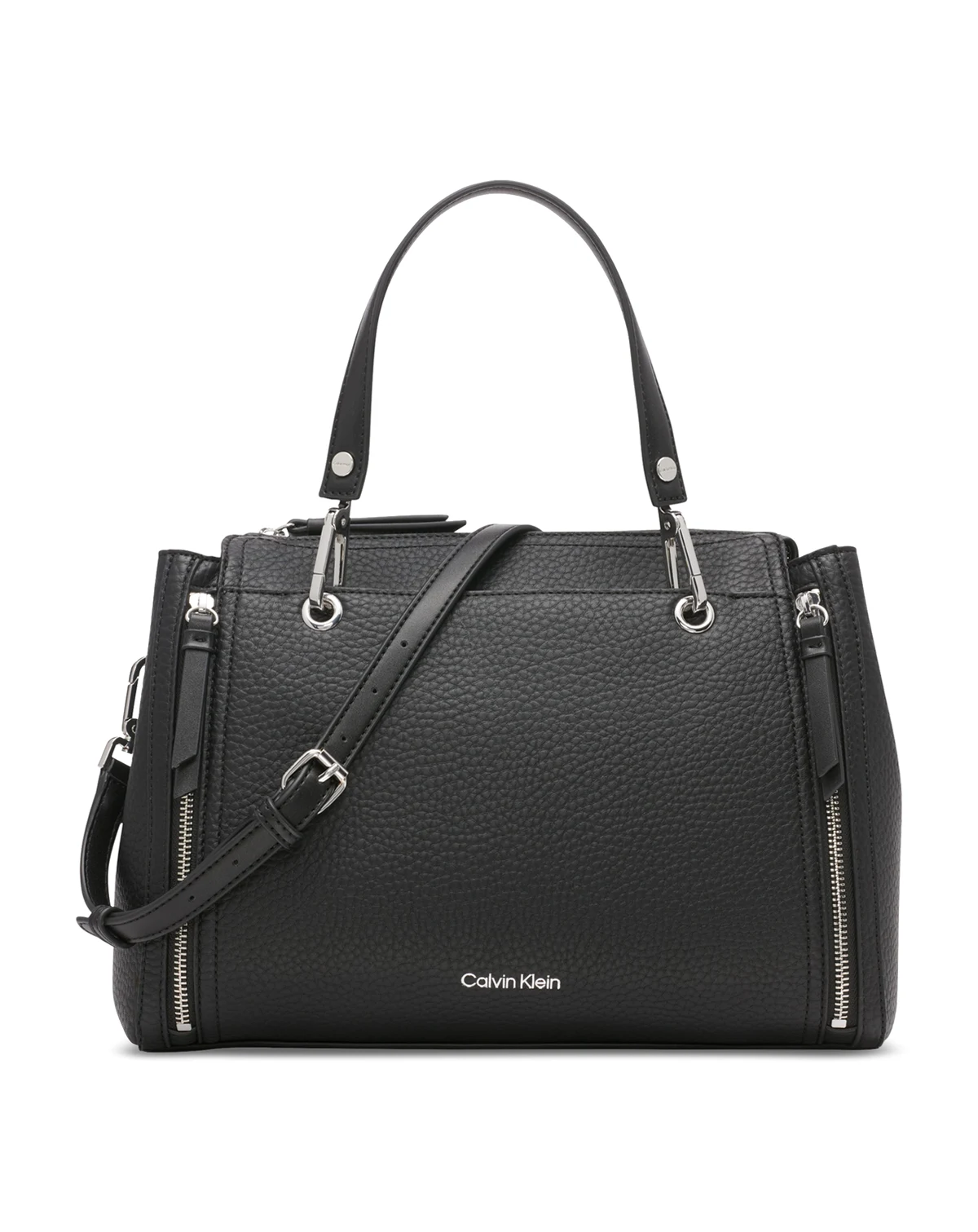 Garnet Triple Compartment Medium Satchel Bag