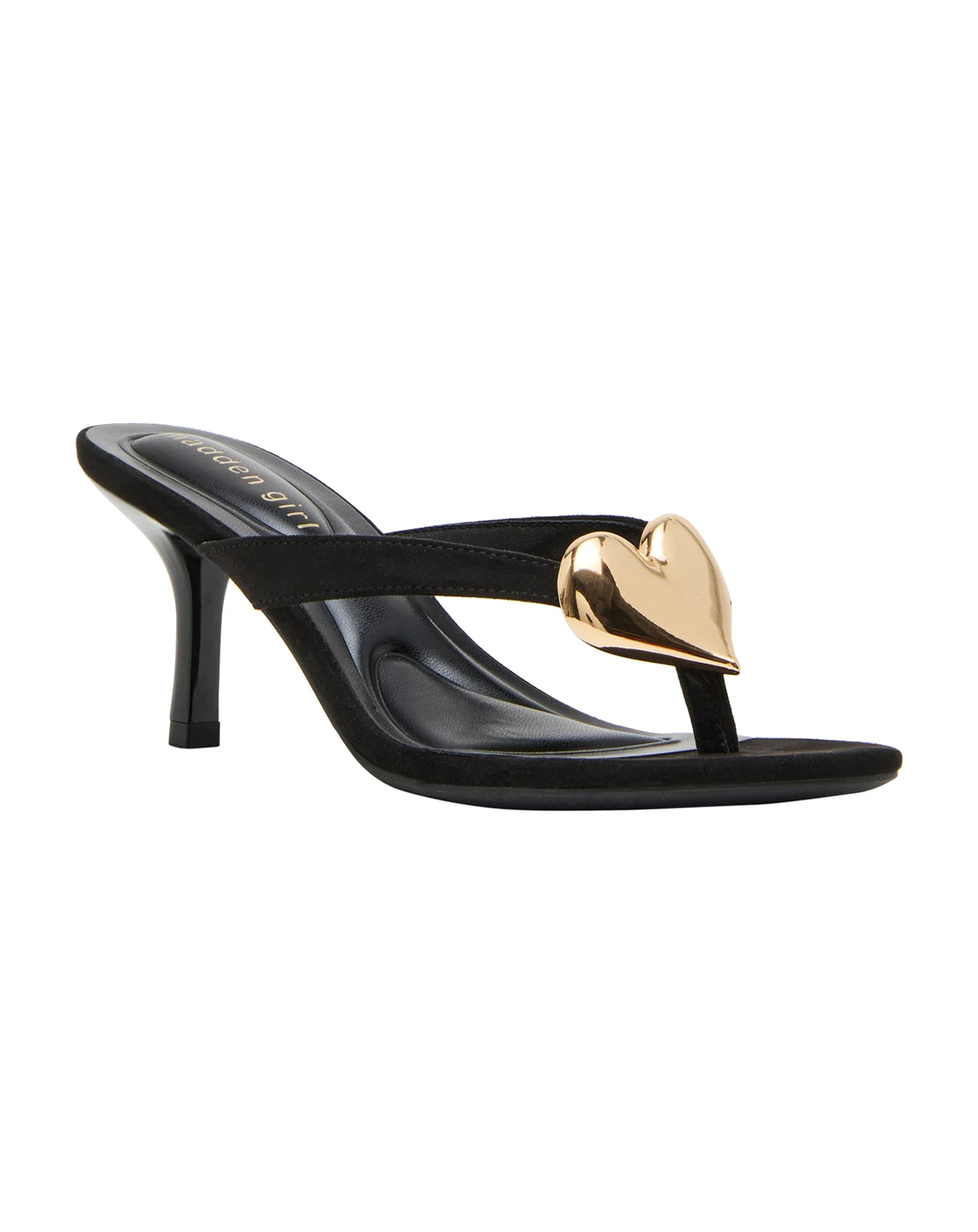 Women's Heartbeat Embellished High-Heel Thong Sandals