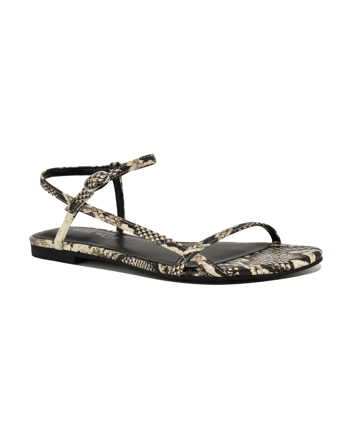 Women's Masow Round Toe Strappy Flat Sandals