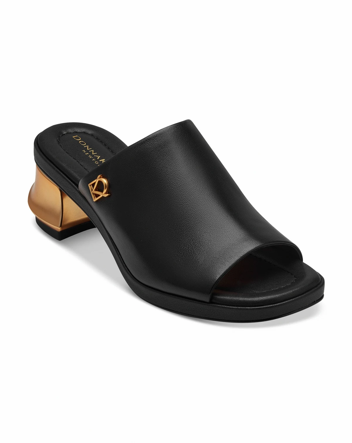 Women's Tinley Leather Peep Toe Mules