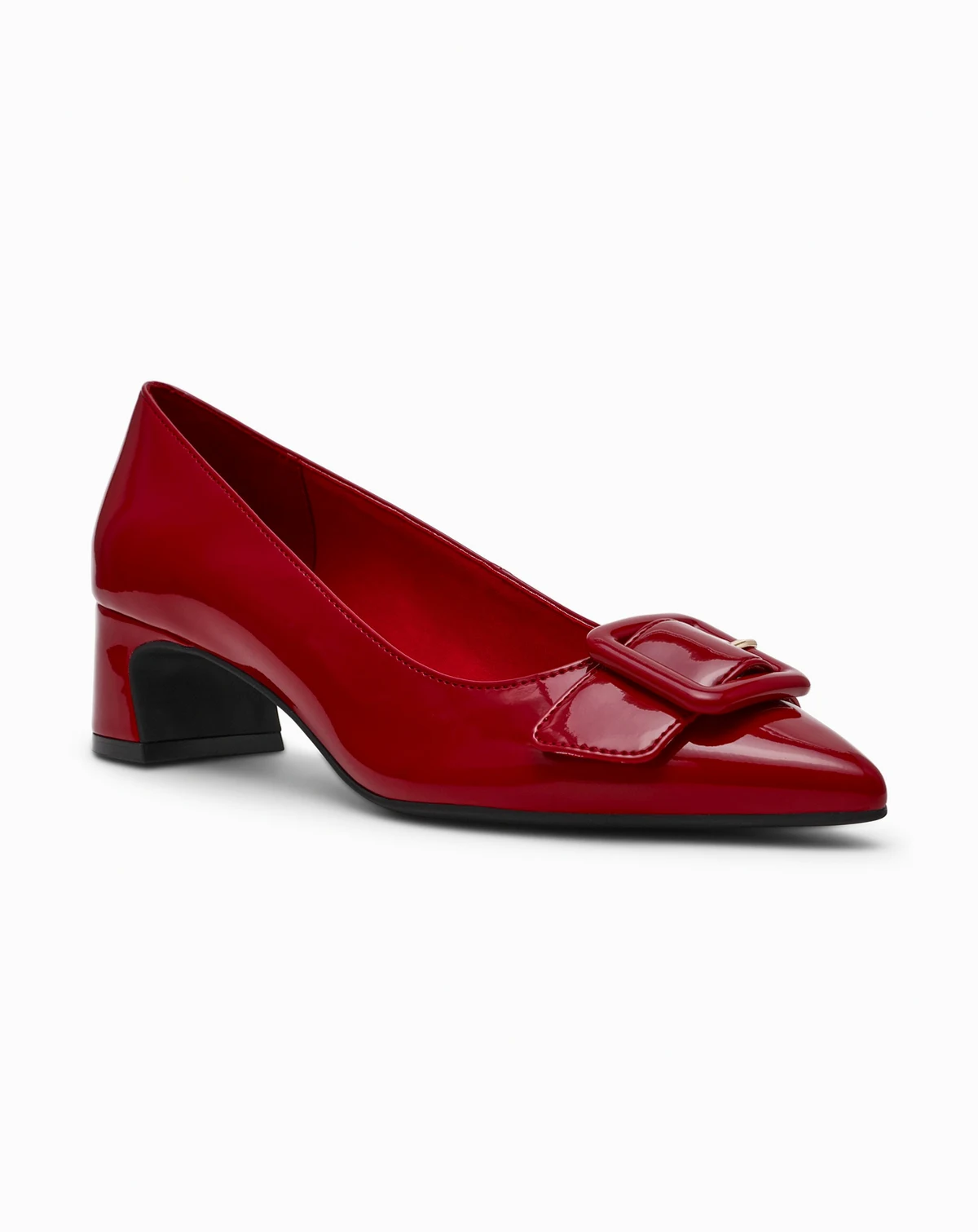 Women's Senara Block Heel Buckle Pumps