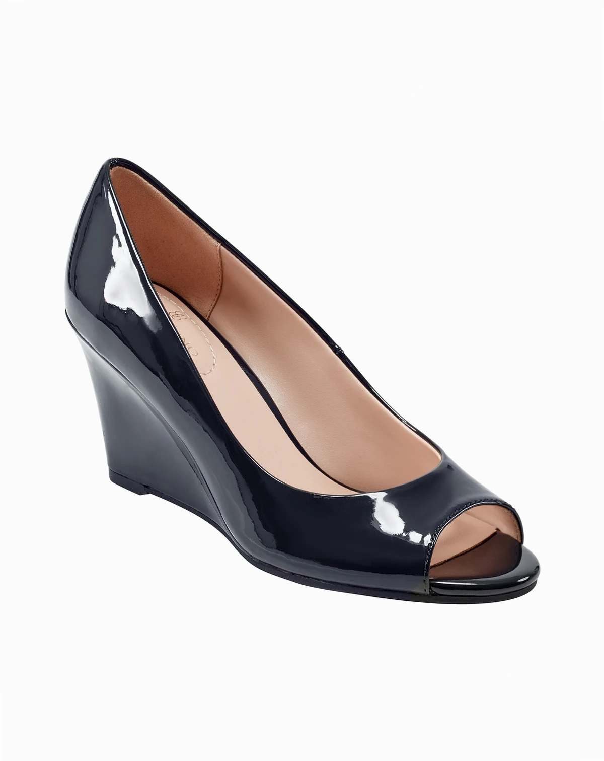 Women's Tufflove Peep Toe Wedge Pumps