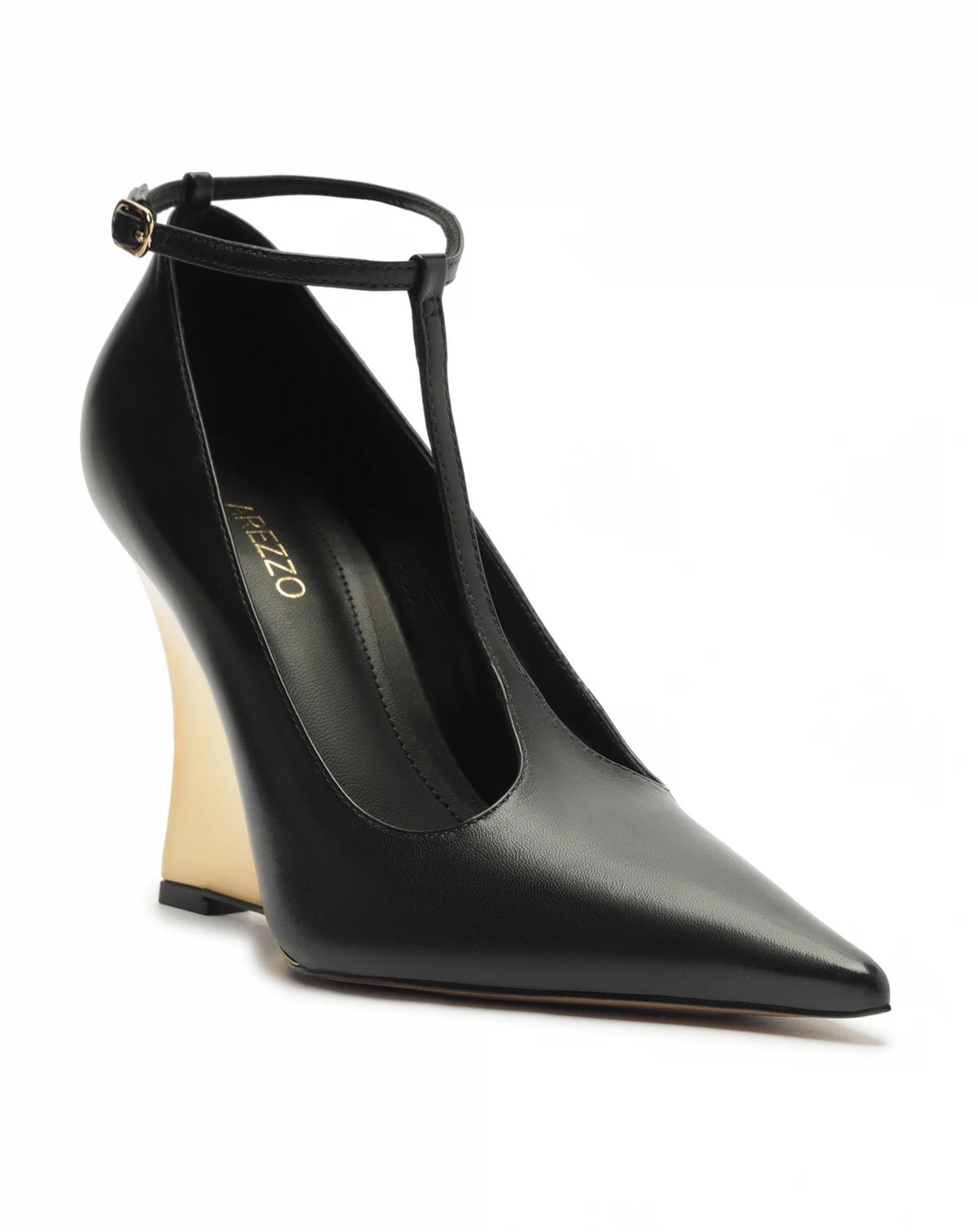 Women's Roxy Elegance T-Strap Wedge Pump