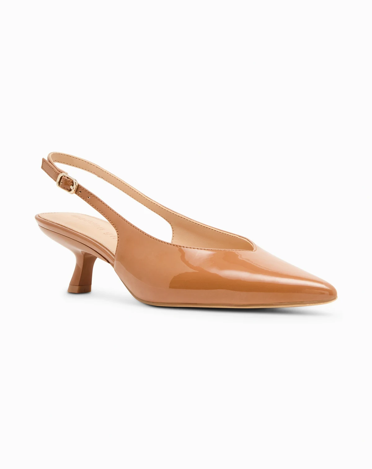 Women's Slingback Kitten-Heel Pumps