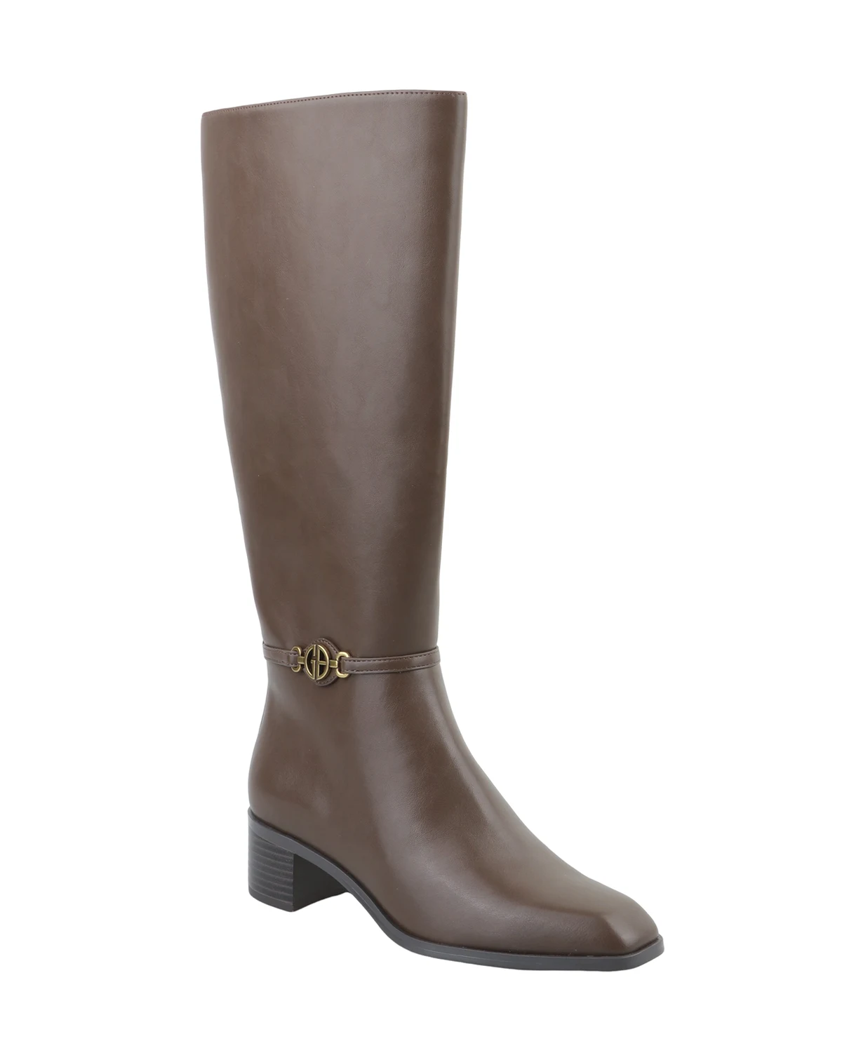 Women's Shayyla Block Heel Knee High Boots, Regular & Wide Calf, Created for Macy's