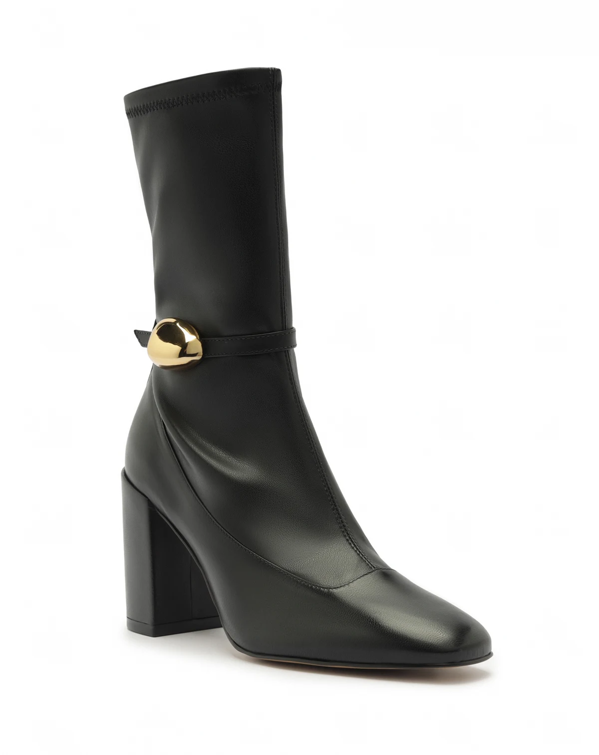 Women's Farrah High Block Square Toe Booties