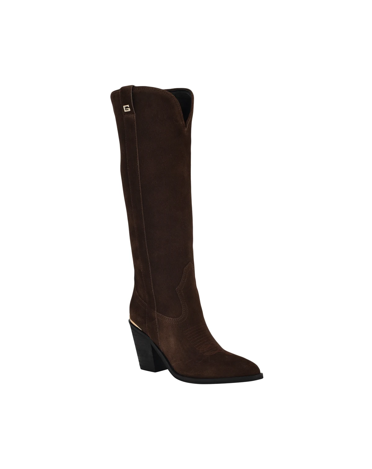 Women's Sashan Knee-High Topstitched Western Boots