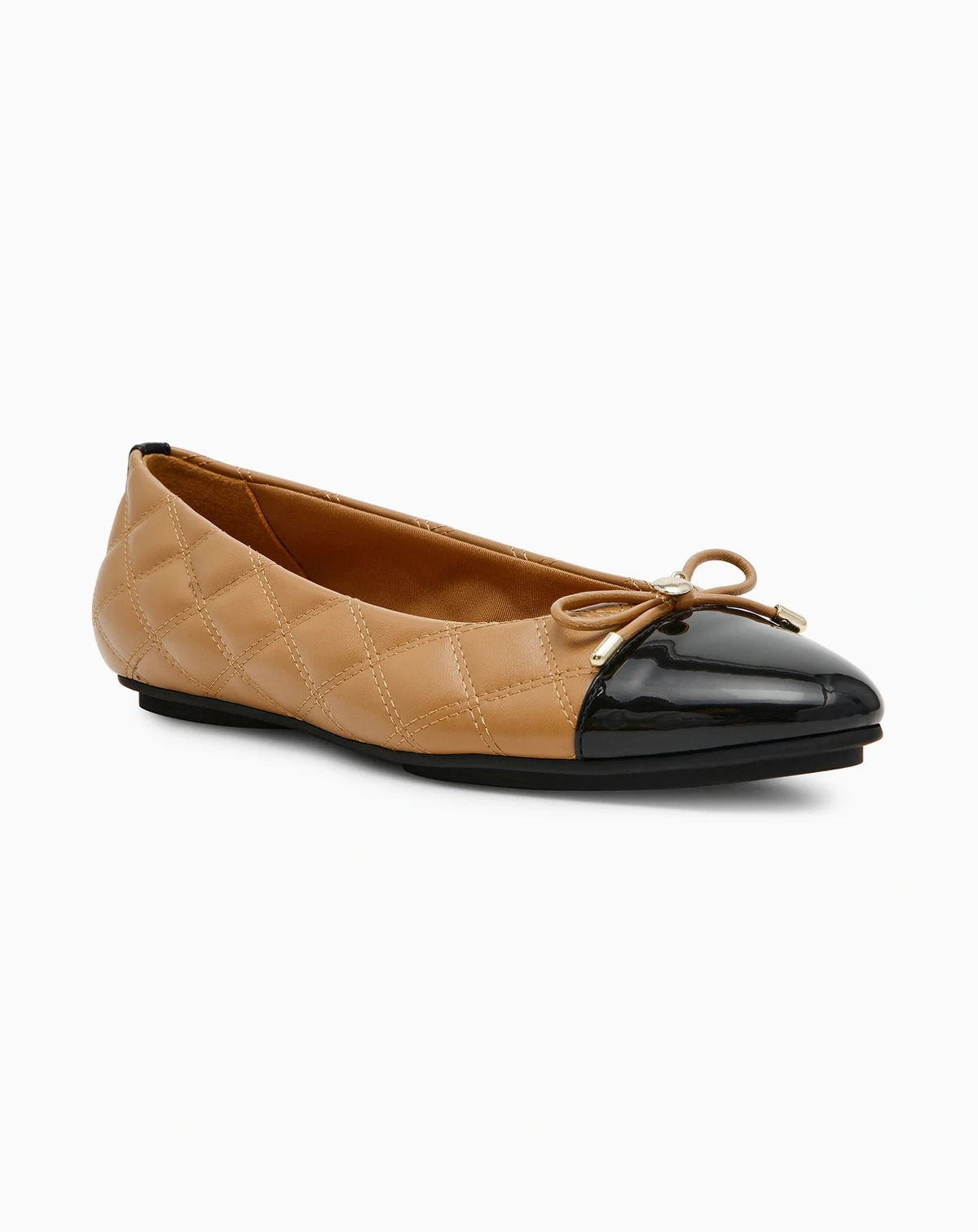 Women's Luci Quilted Cap Toe Ballet Flats