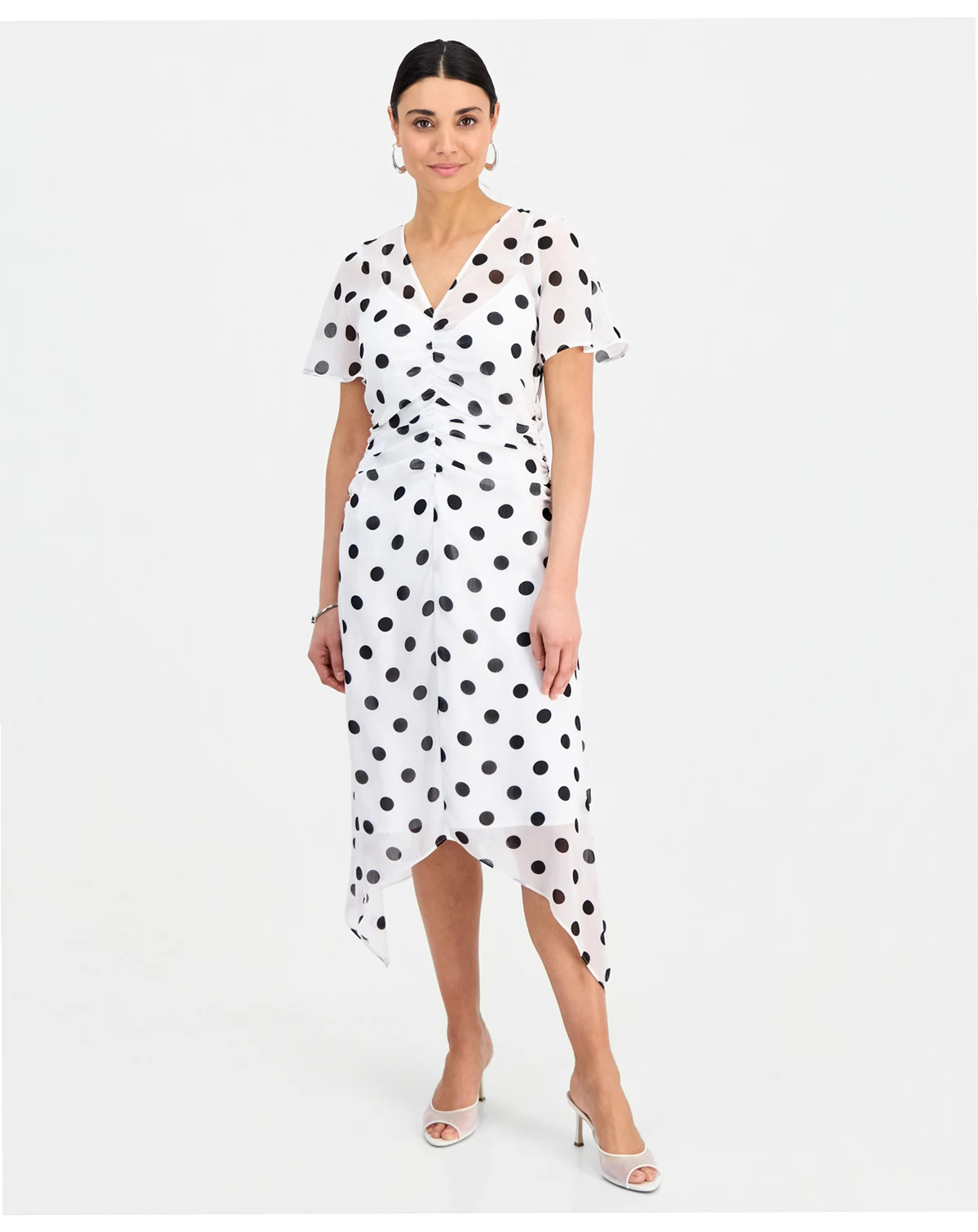 Flutter Sleeve Maxi Dress, Macy's Exclusive