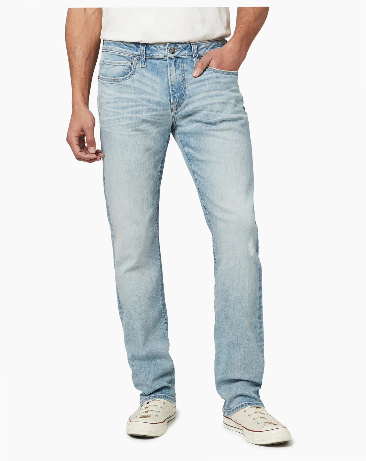 Men's Crinkled Classic Straight Six Jeans