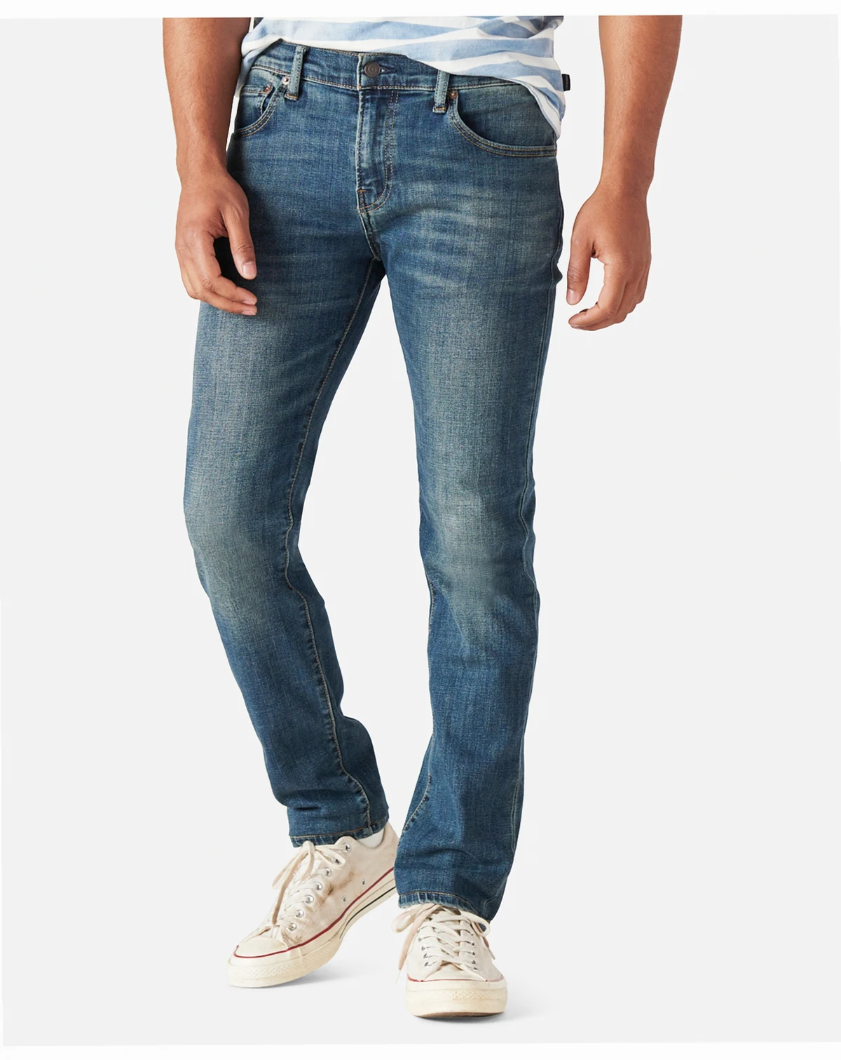 Men's 110 Slim Coolmax Low-Rise Stretch Jeans
