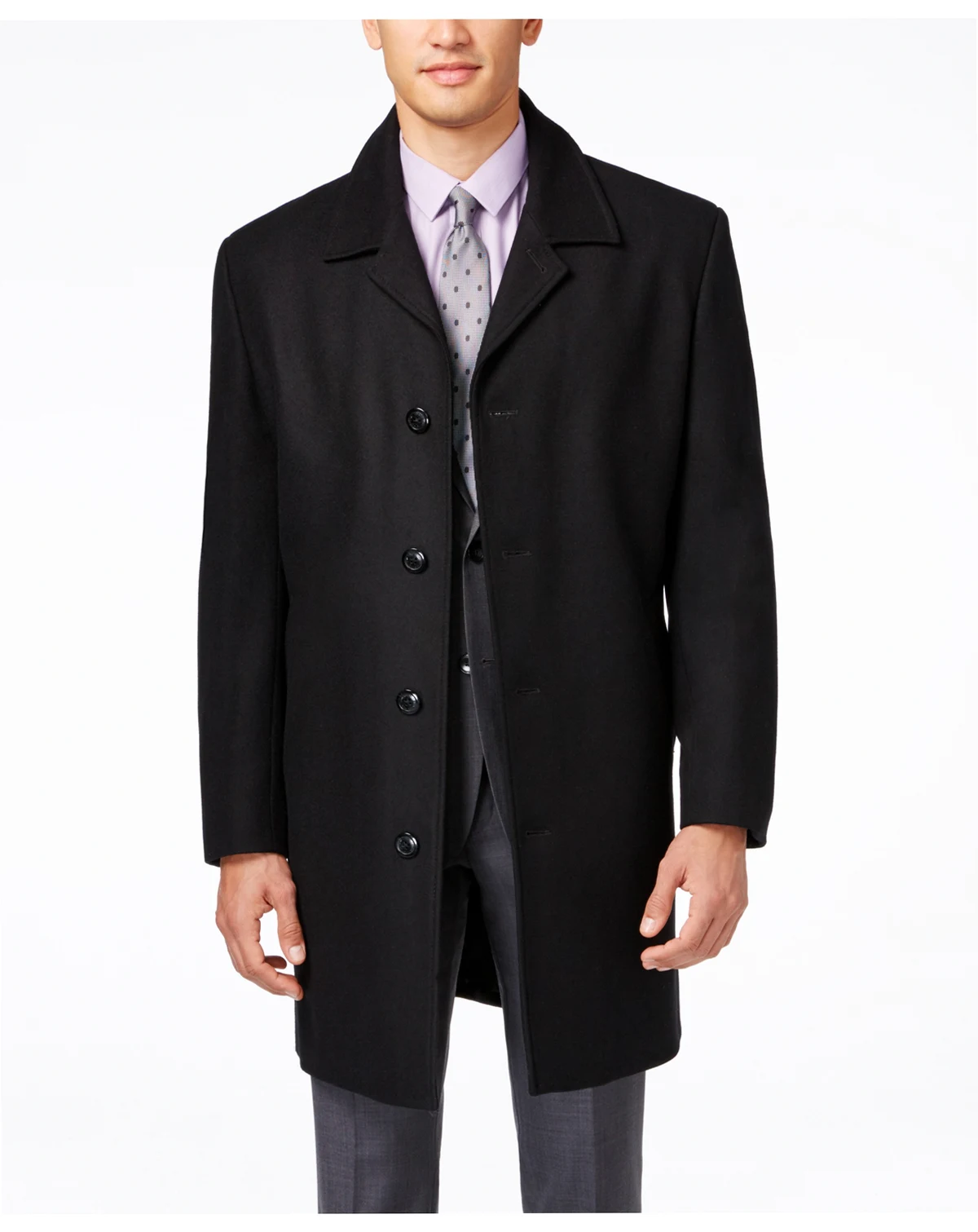 Coventry Wool-Blend Overcoat