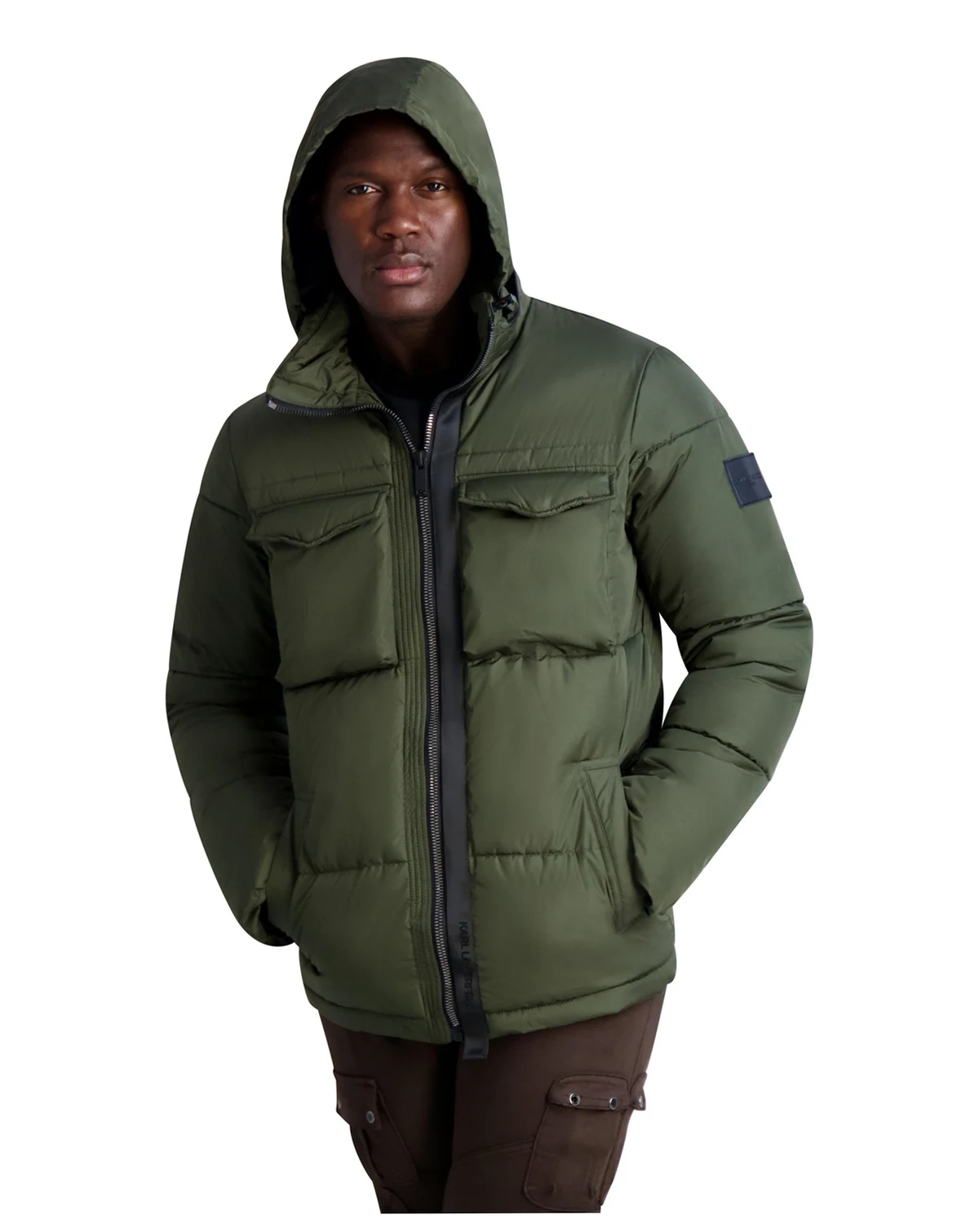 Men's Puffer with Chest Pockets