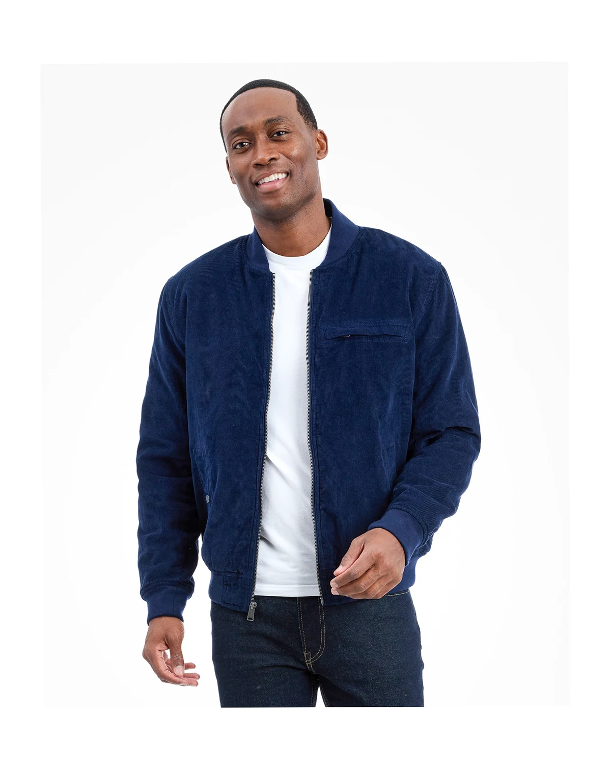 Men's Corduroy Bomber Jacket