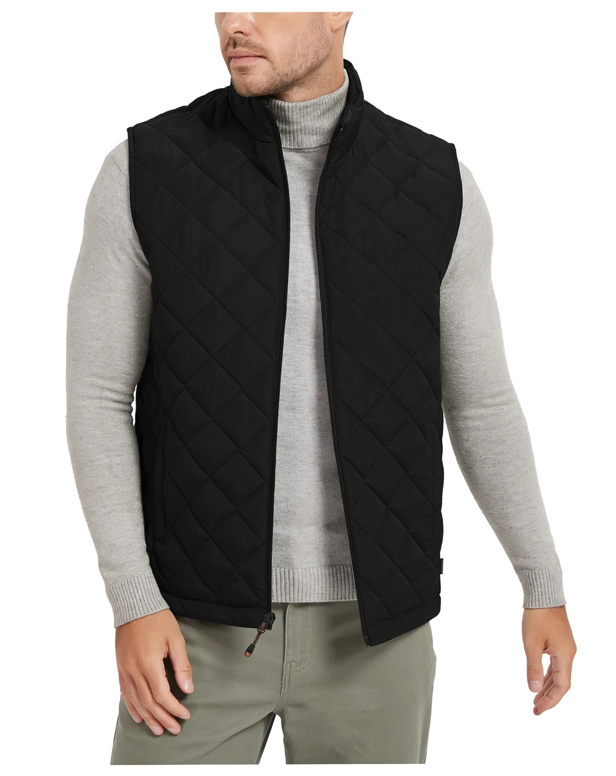 Men's Diamond Quilted Heritage Vest, Created for Macy's