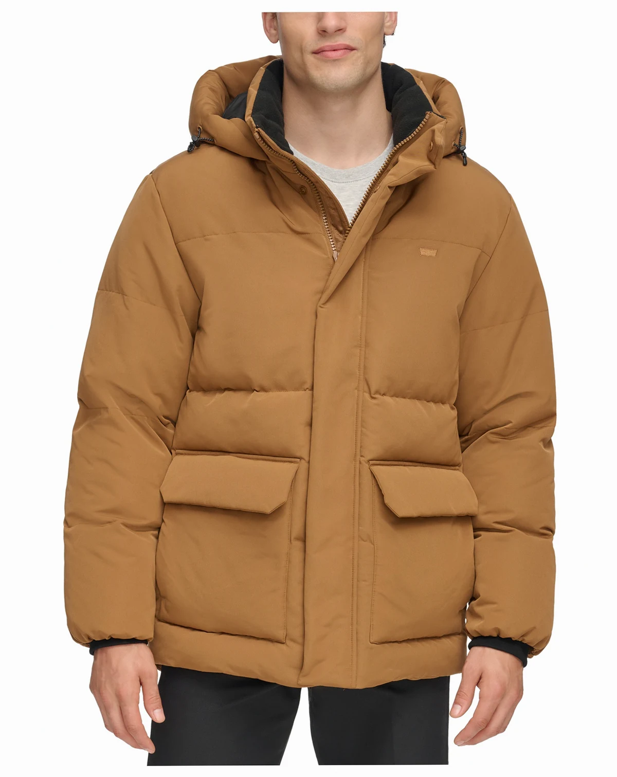 Men's Workwear Hooded Parka Jacket