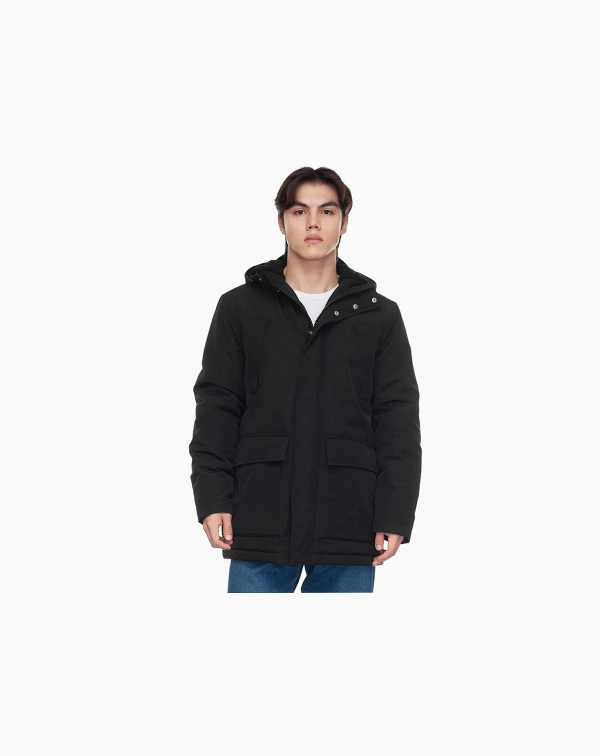 Men's Ultimate Winter Parka with Fleece-Lined Hood